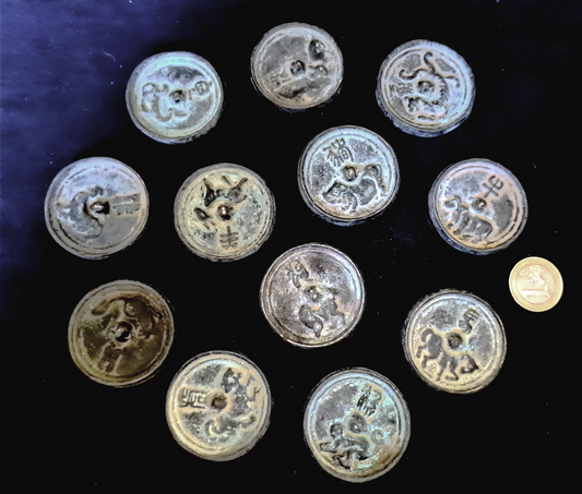 Chinese mirror Zodiac 50 millimeters