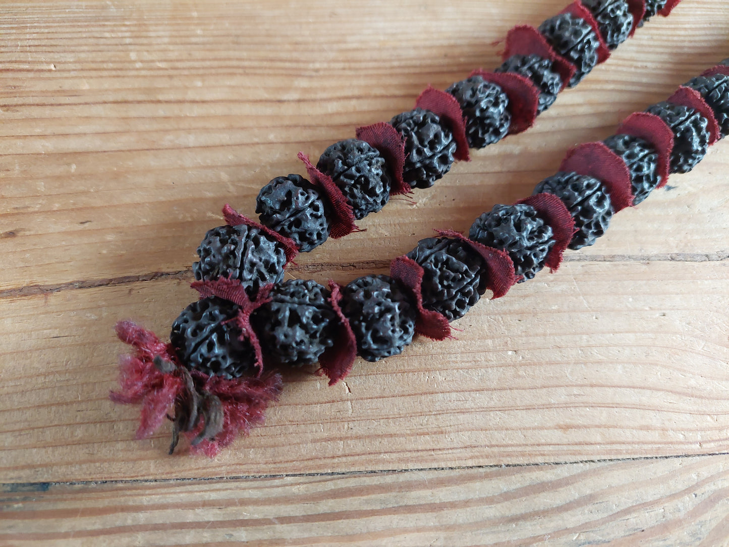 Old Nepalese rudraksha mala #4