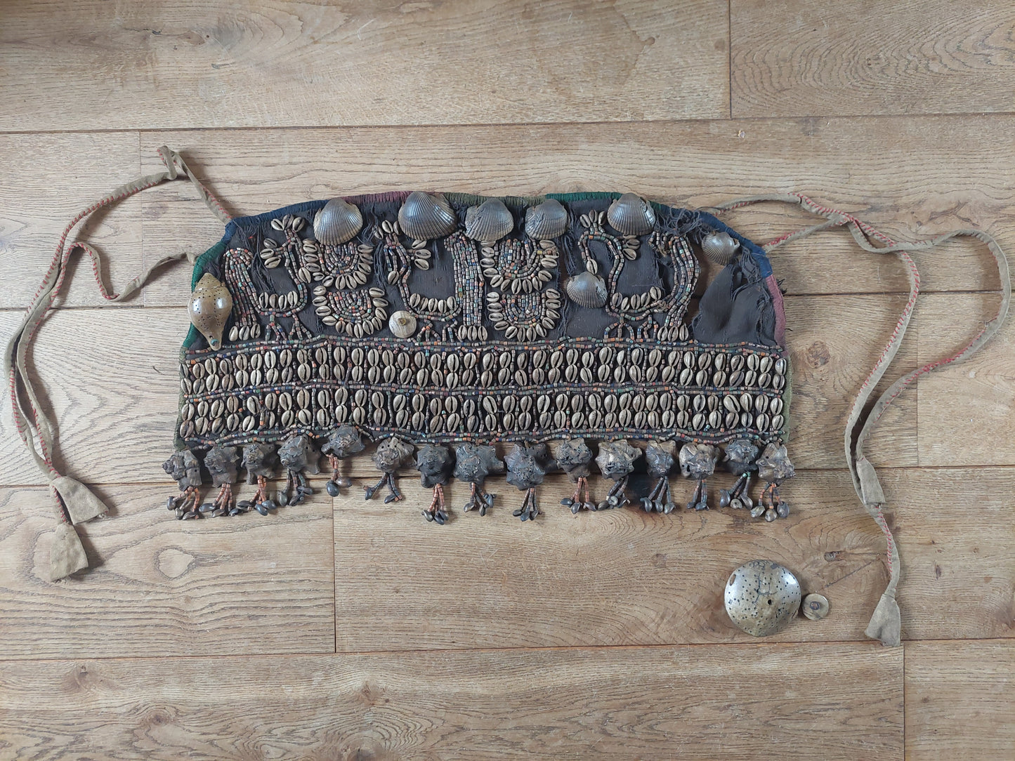 Nepalese shamanic ritual costume piece