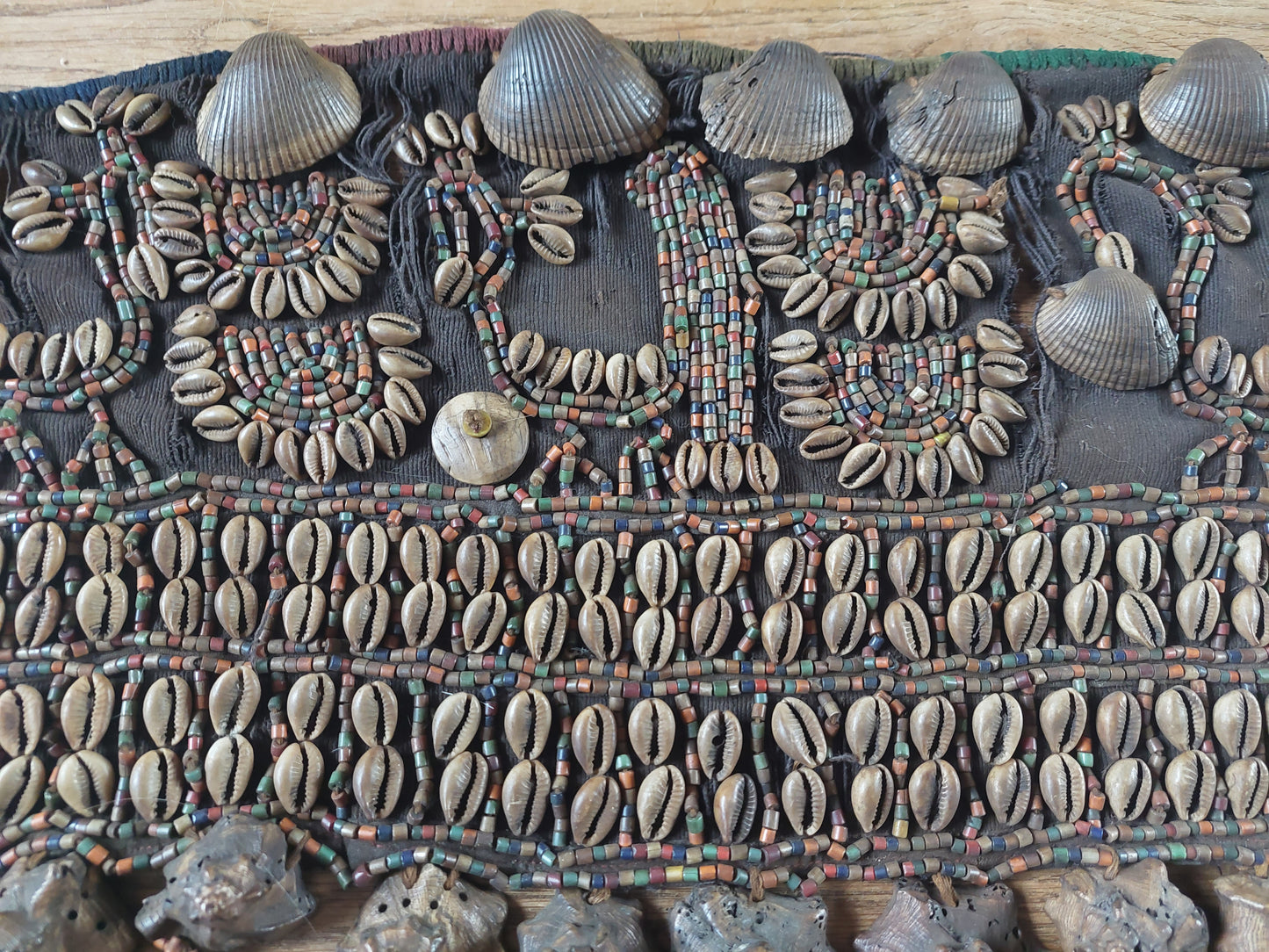 Nepalese shamanic ritual costume piece