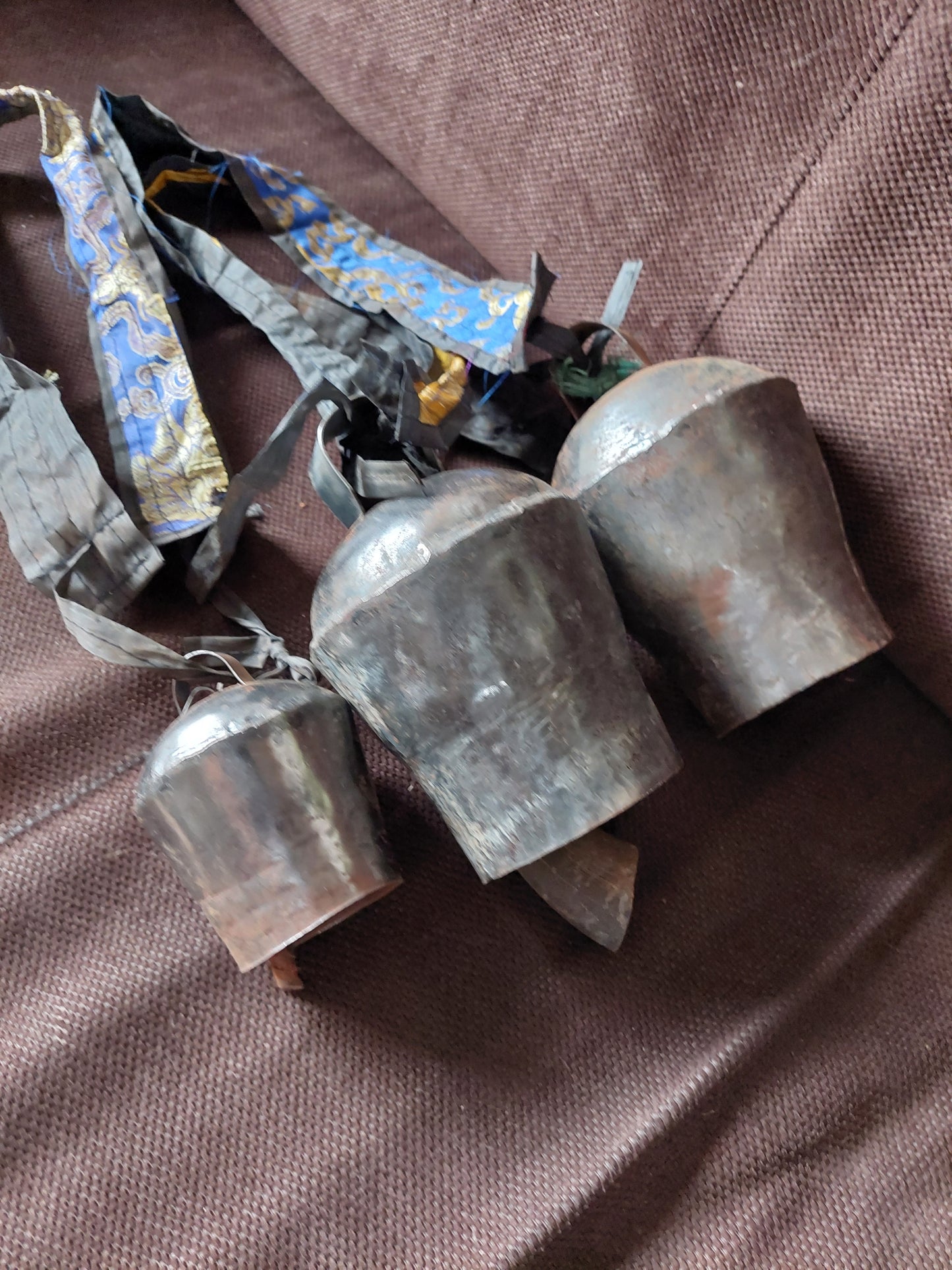 Vintage Nepalese yak bells