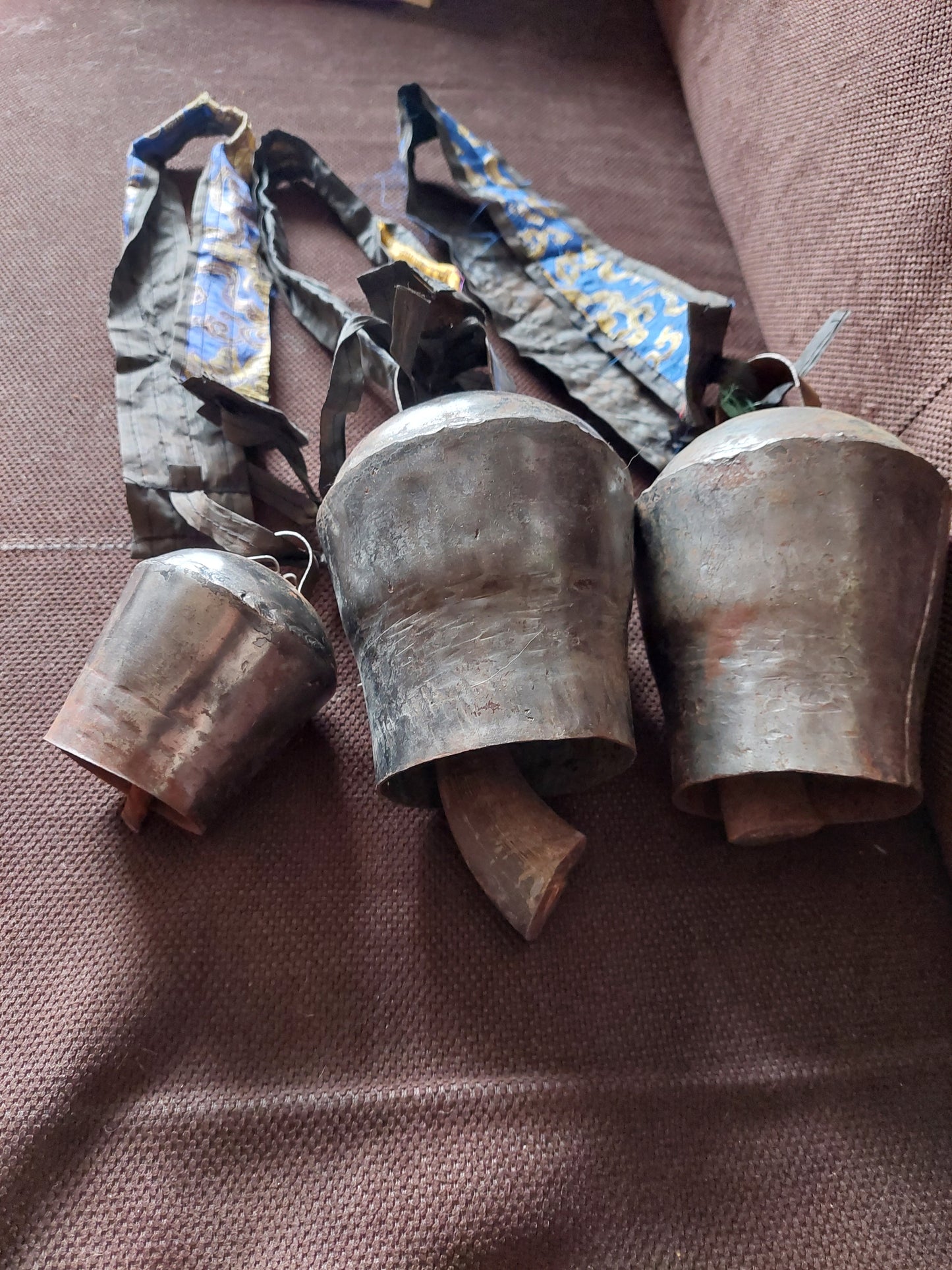 Vintage Nepalese yak bells
