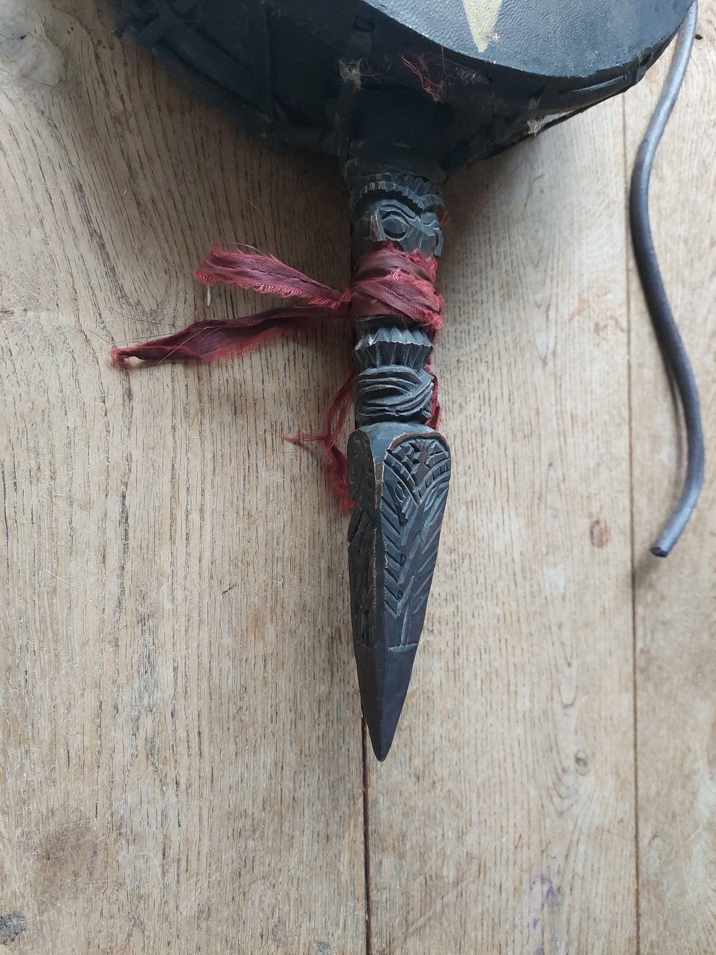 Old Nepalese dhyangro drum #6