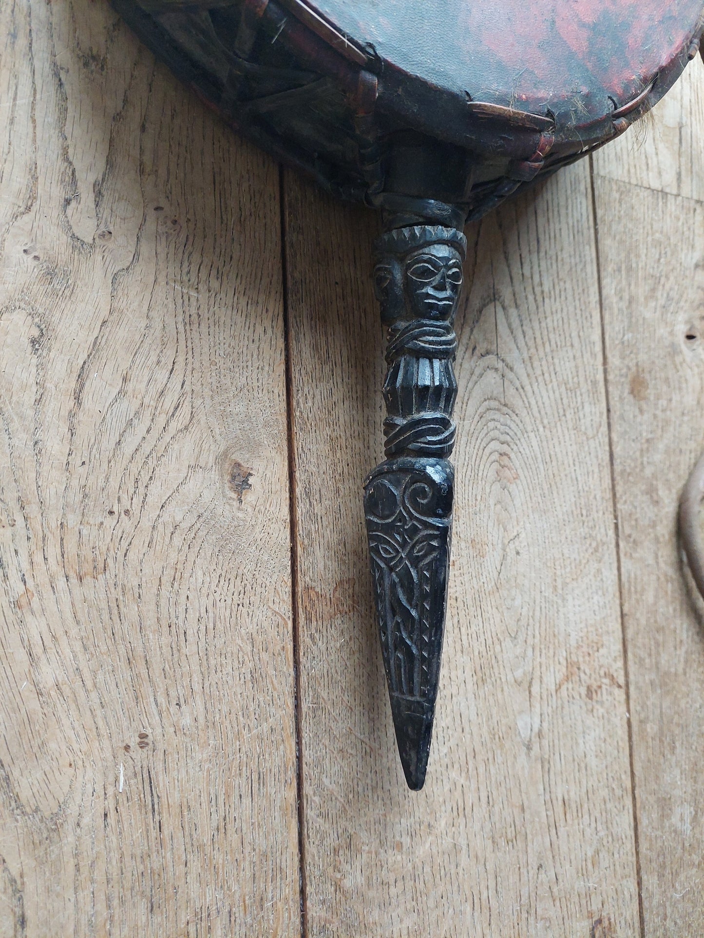 Old Nepalese dhyangro drum #7