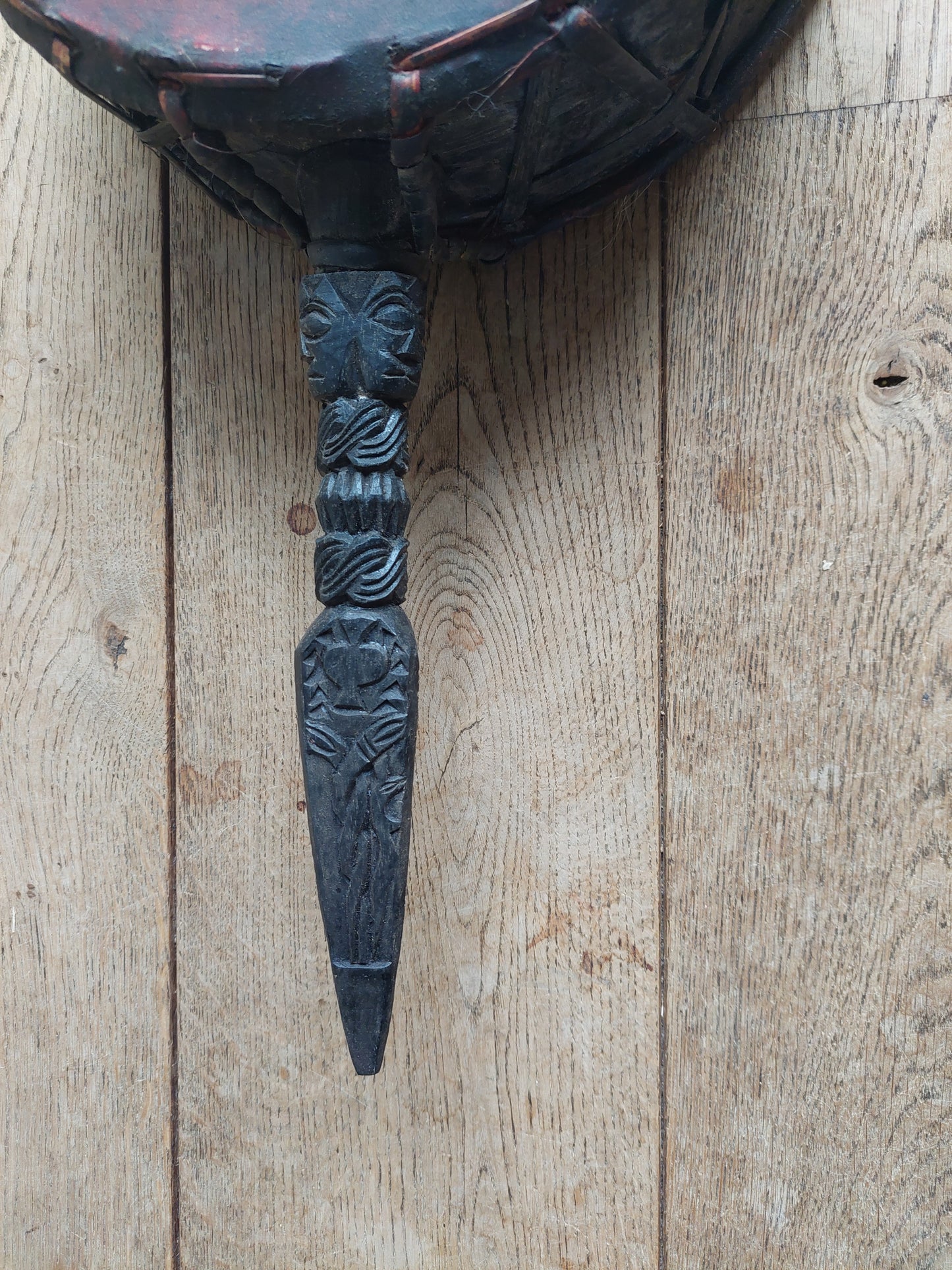 Old Nepalese dhyangro drum #8