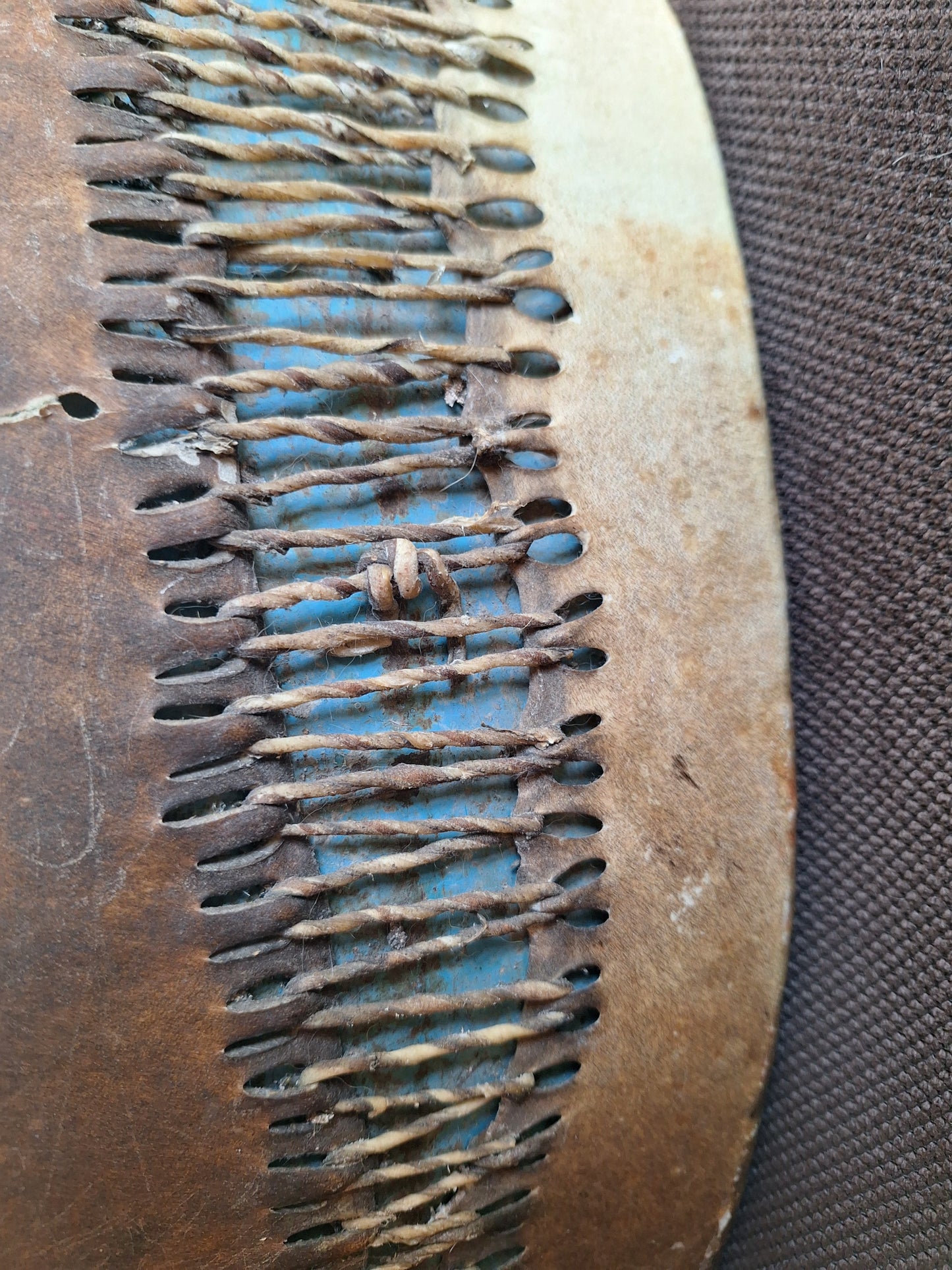 African double headed frame drum