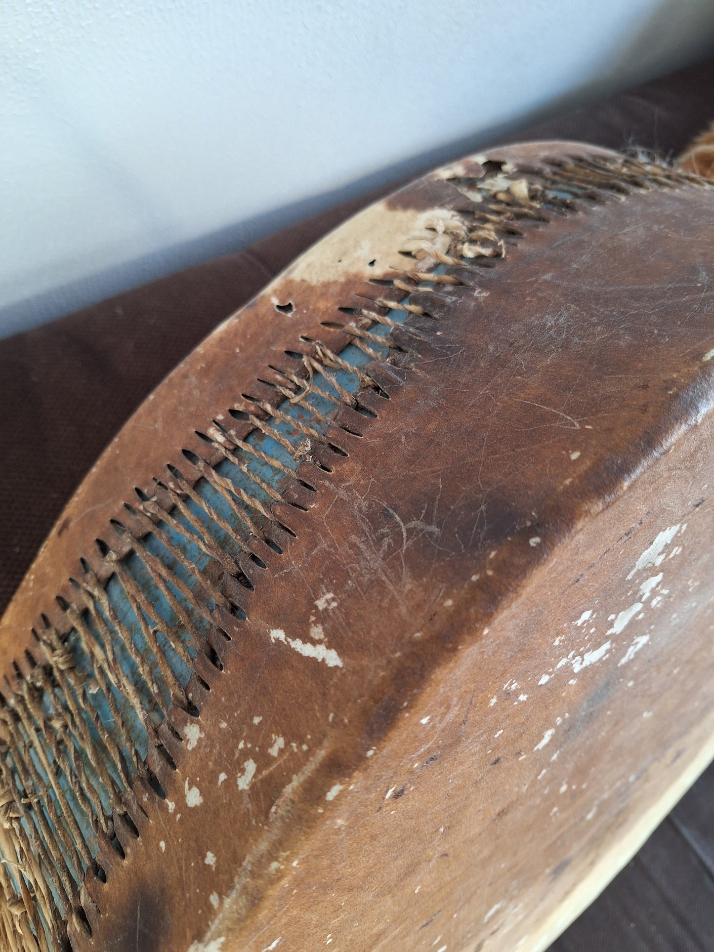 African double headed frame drum