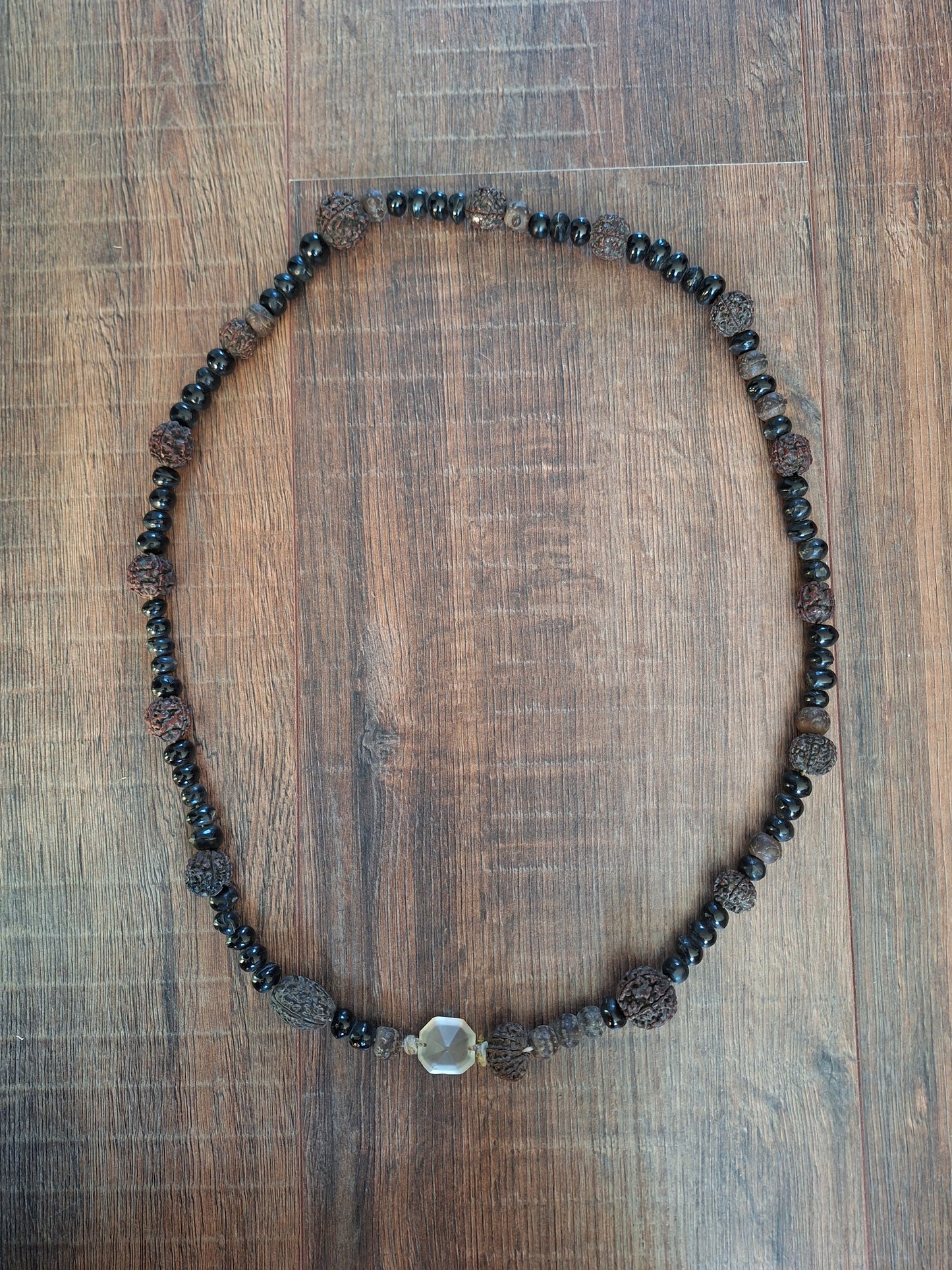 Old Nepalese rita and rudraksha necklace