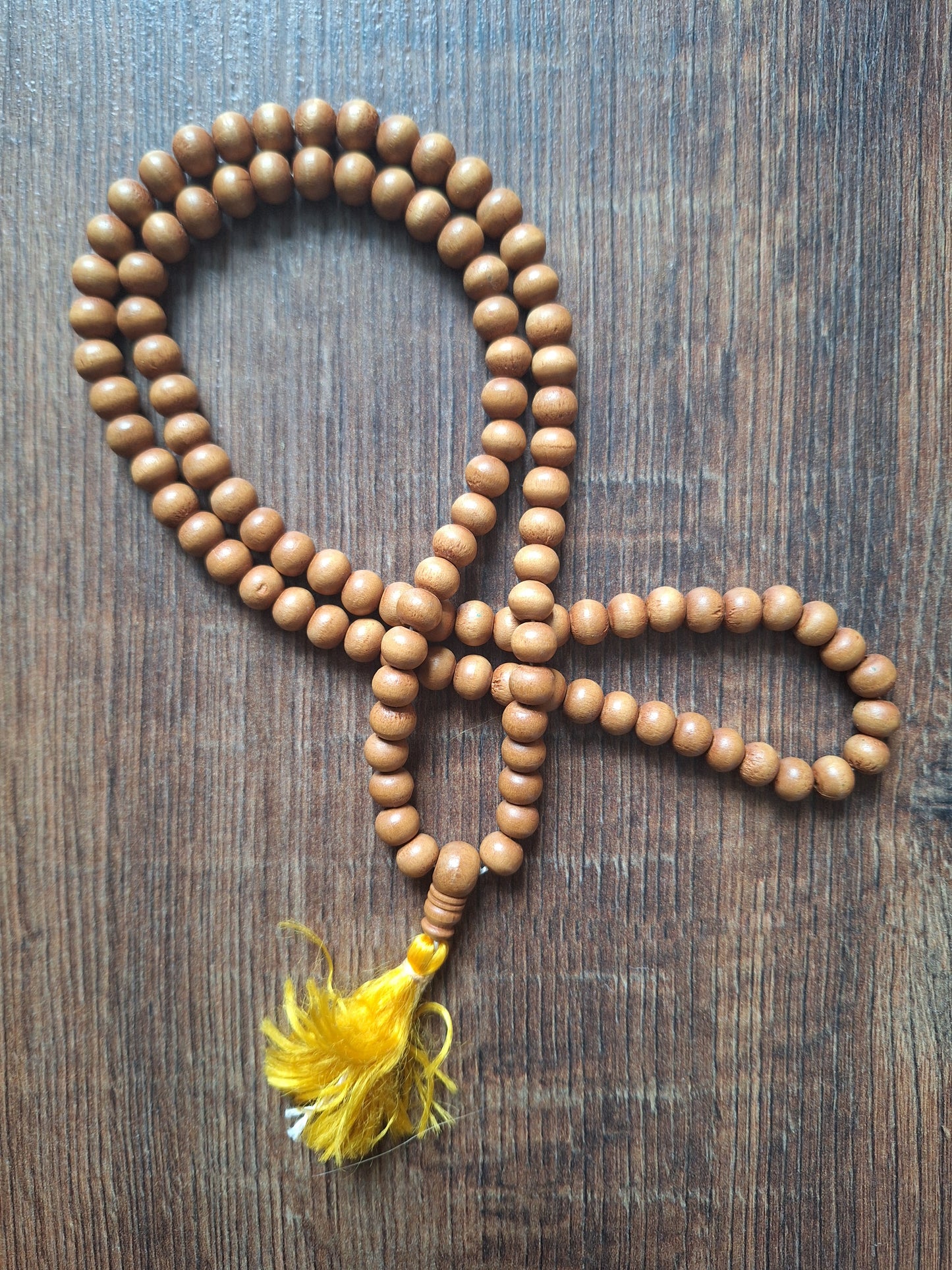 Vintage Tibetan sandelwood mala