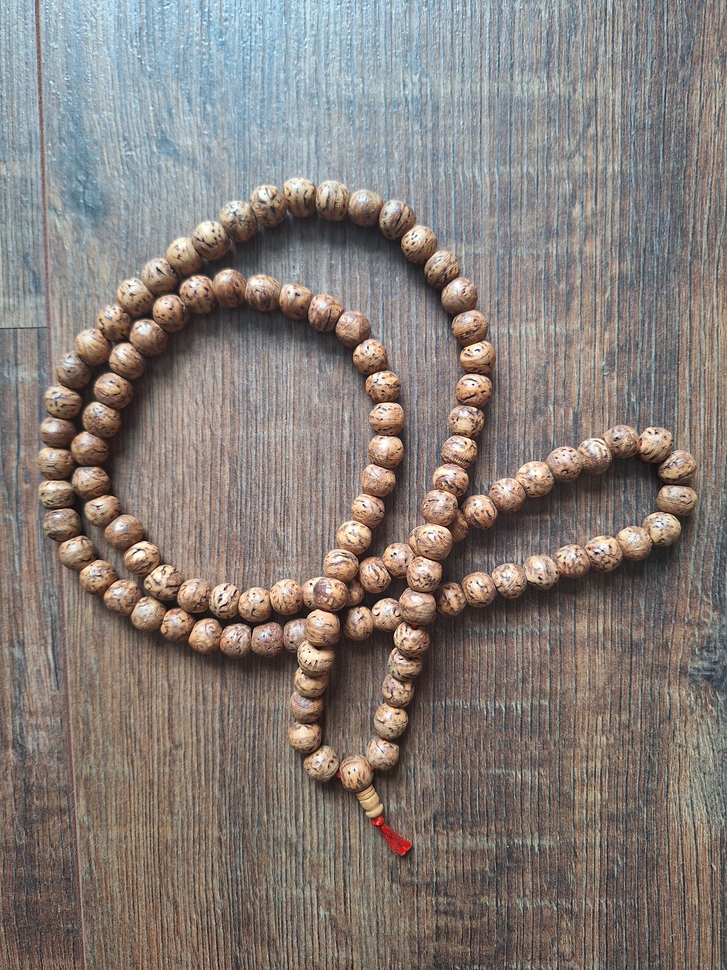 Vintage Tibetan bodhi seed mala
