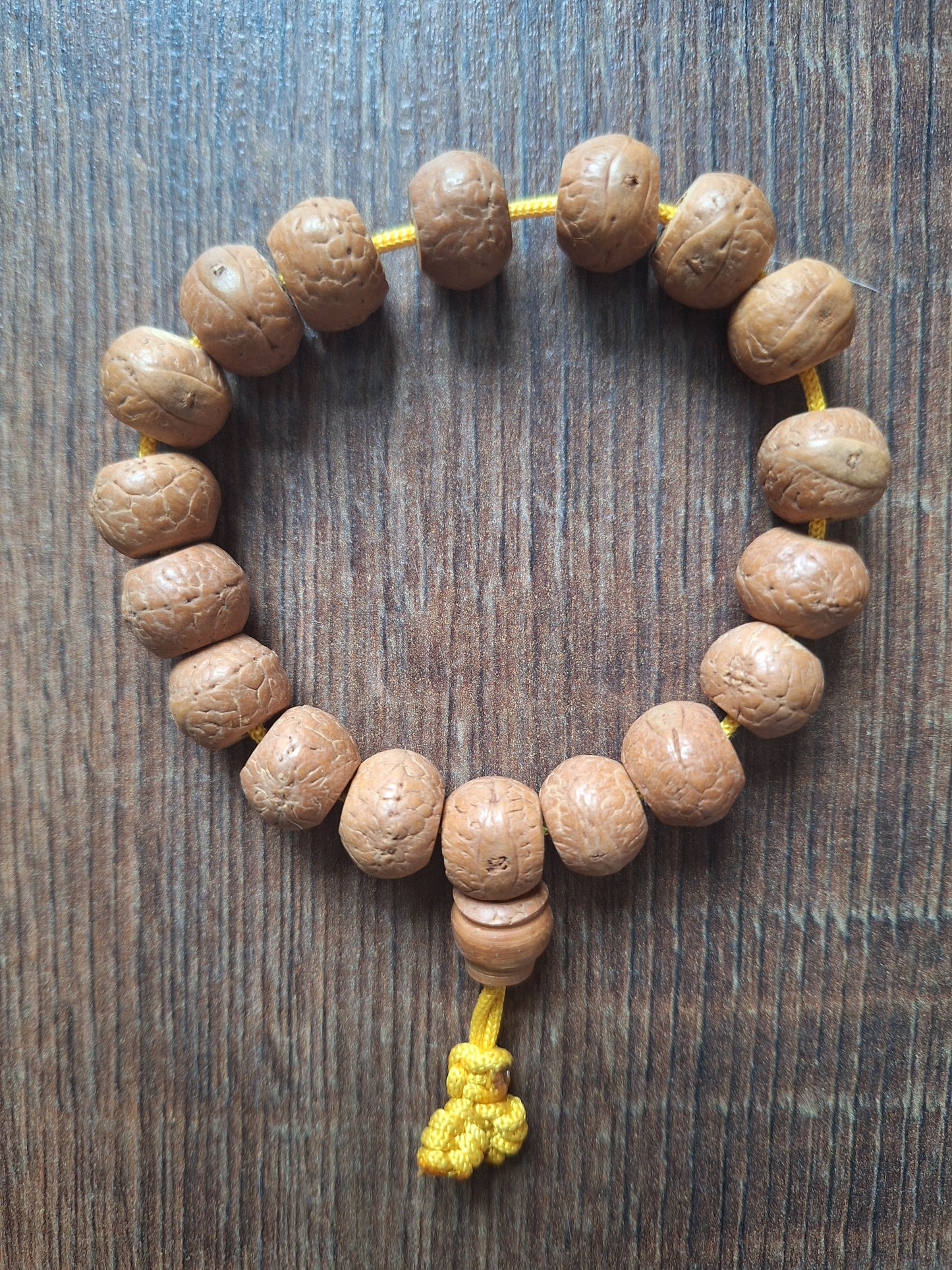 Vintage Tibetan phoenix eye bodhi mala bracelet