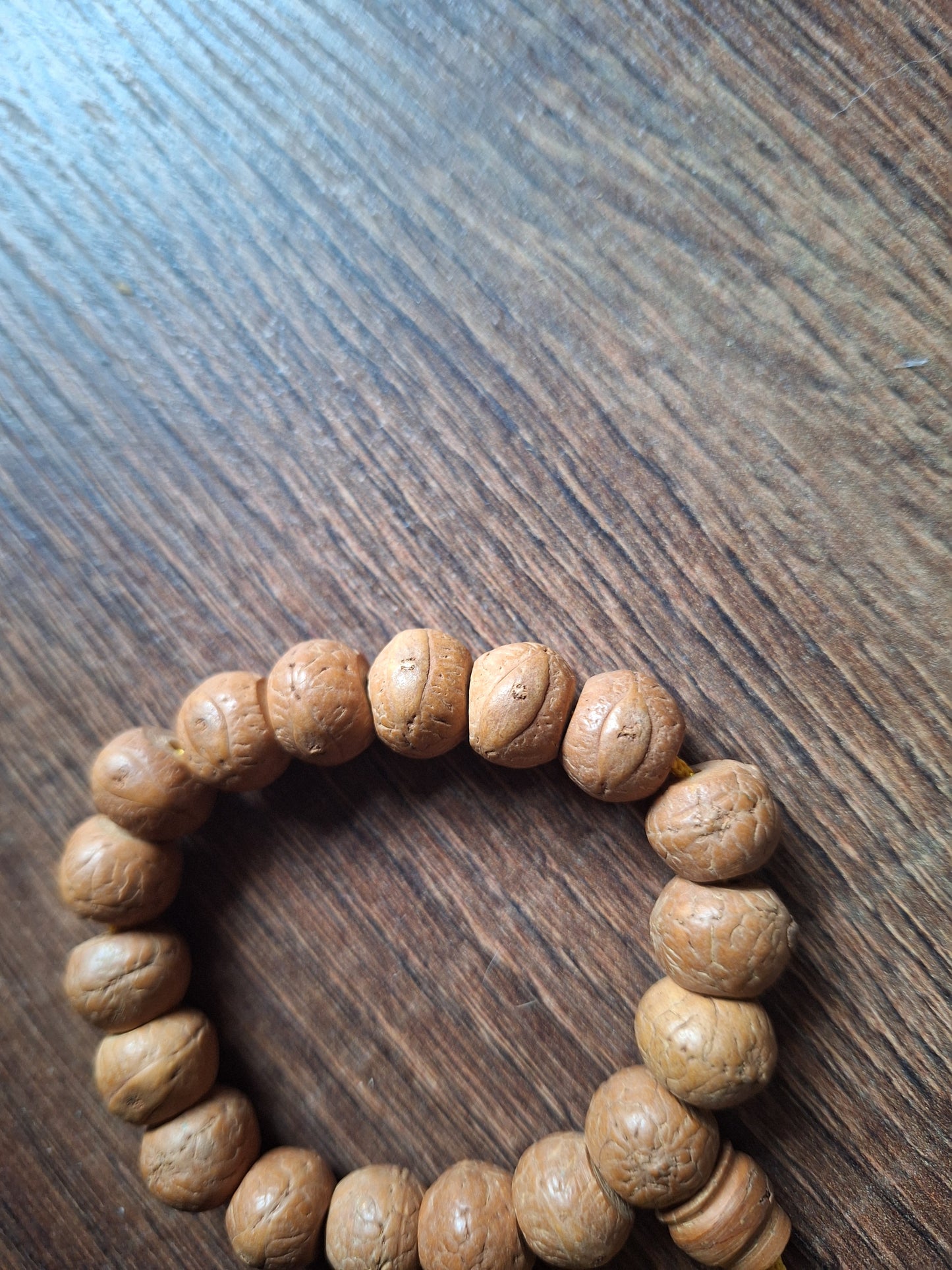 Vintage Tibetan phoenix eye bodhi mala bracelet
