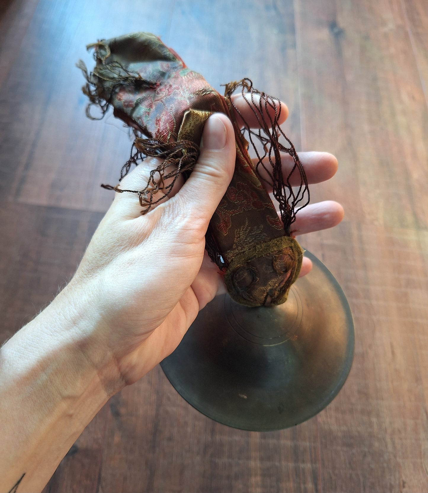 Vintage Tibetan shang bell #2