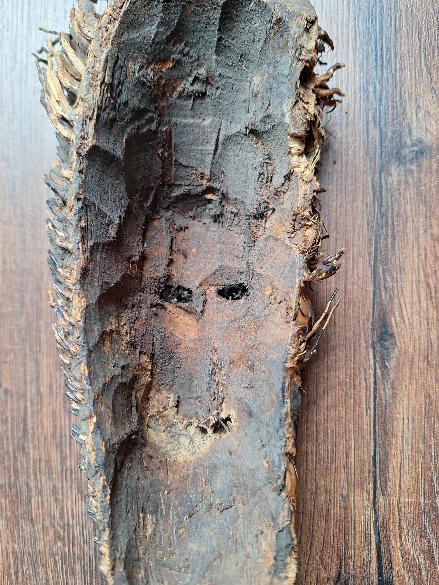 Nepalese palm tree root mask #2