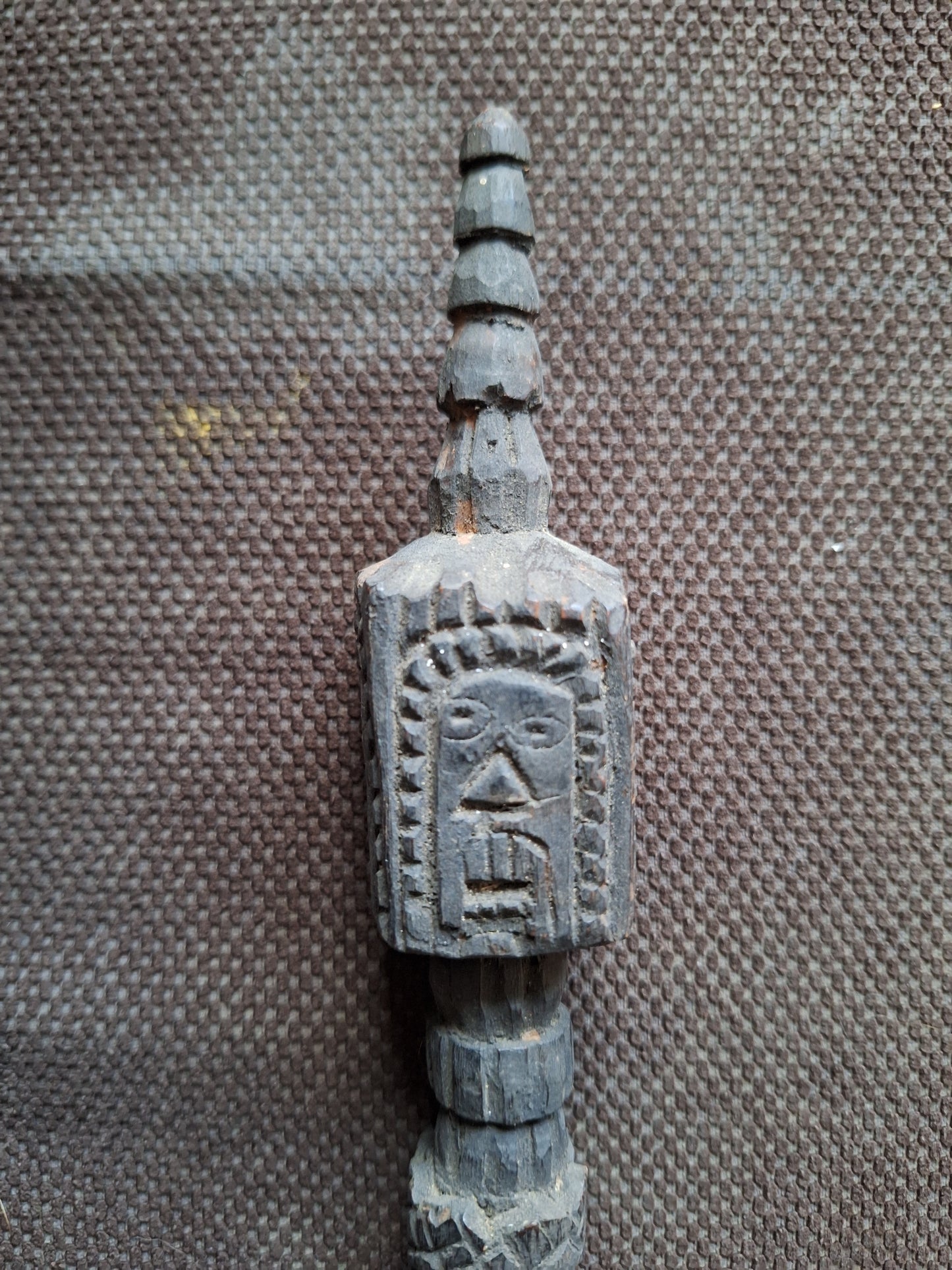 Antique wooden phurba #34