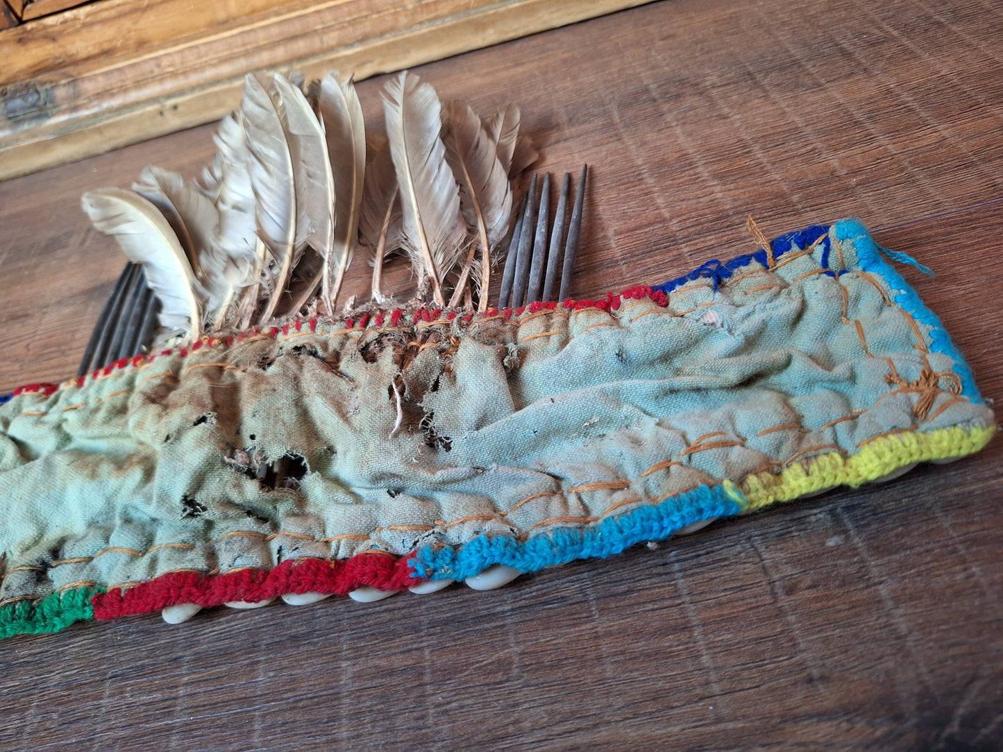Antique Nepalese shamanic headdress