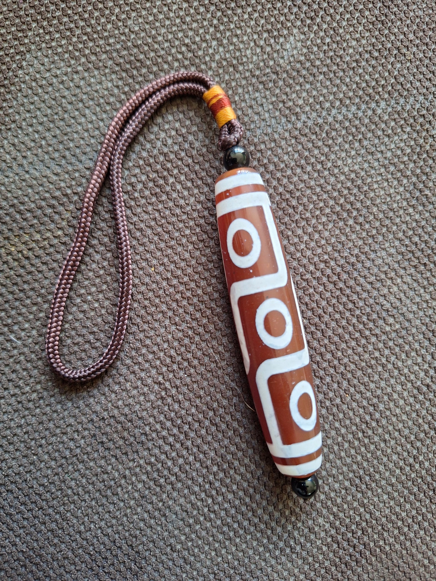 9 eye meditation dzi bead
