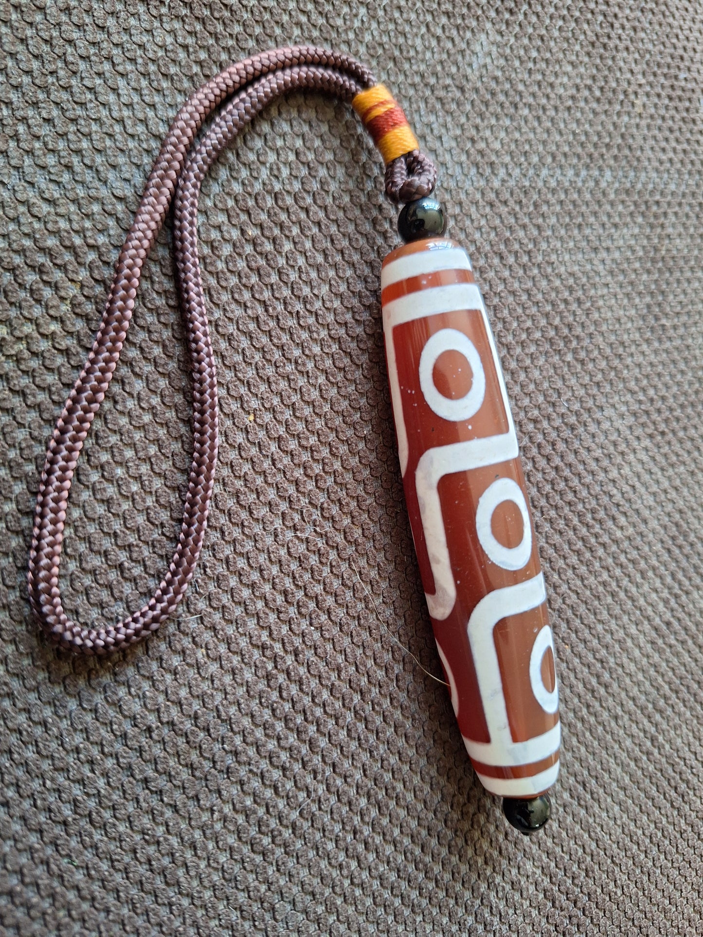 9 eye meditation dzi bead