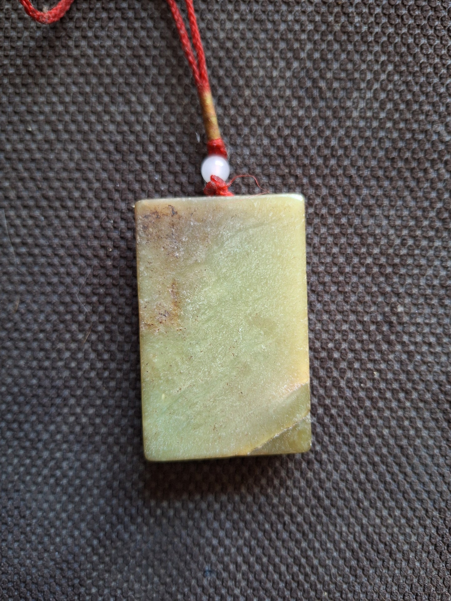 Vintage jade pendant Dragon
