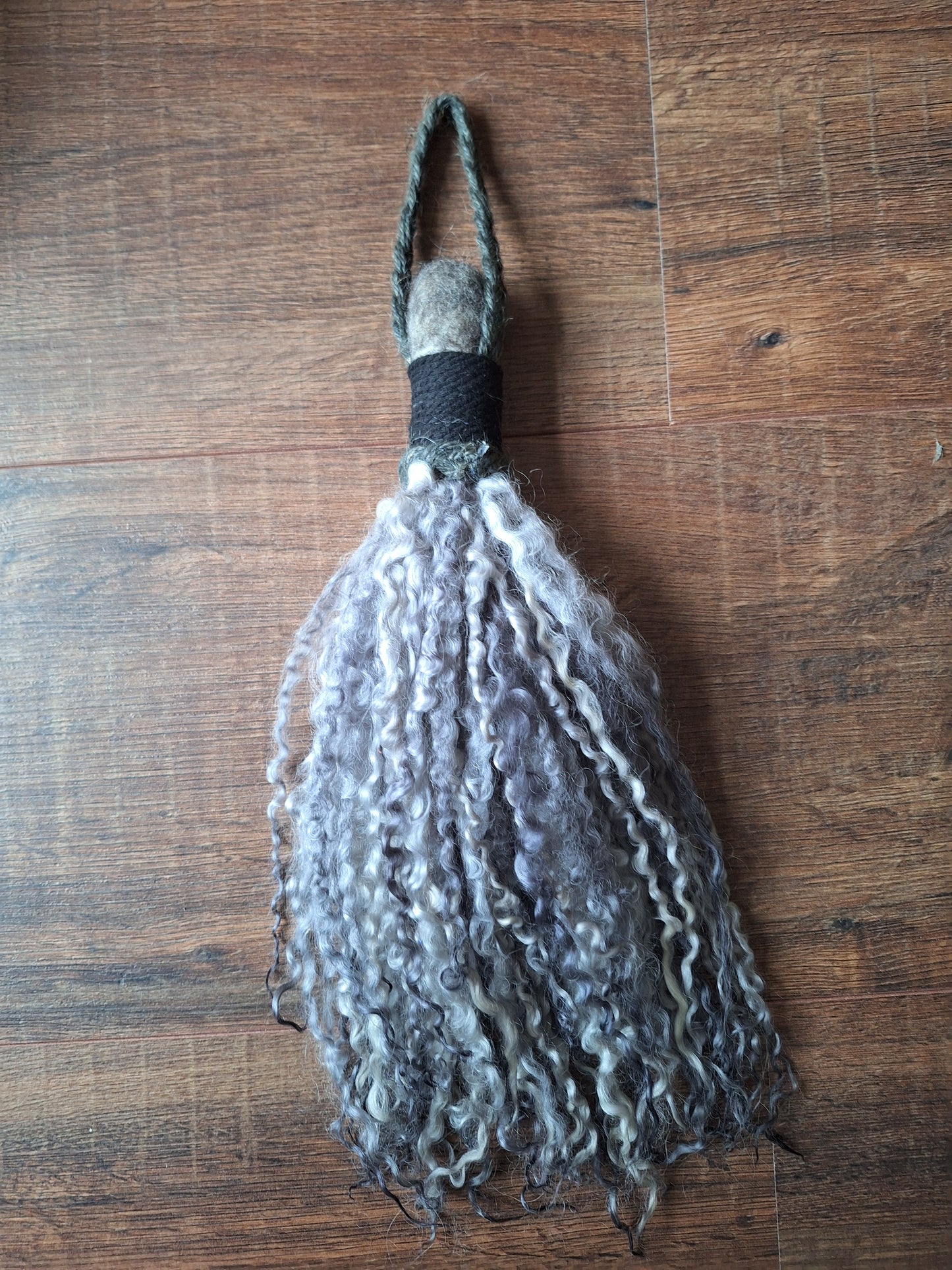 Sheep wool bundles