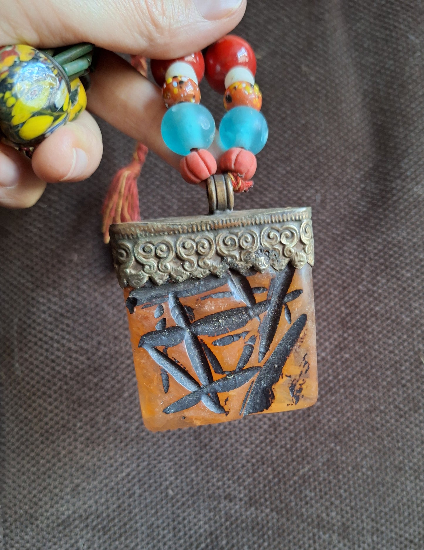 Vintage Naga tribal necklace