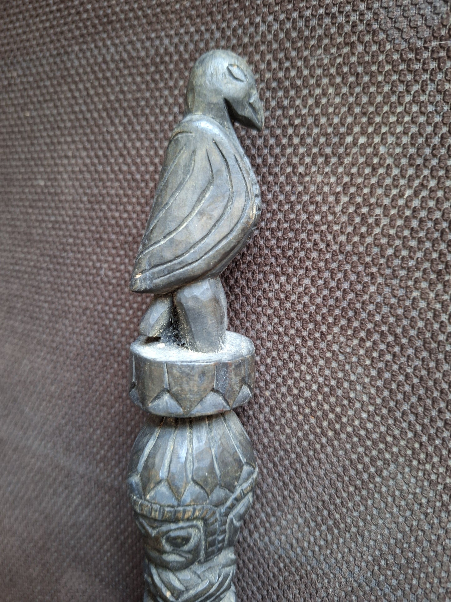 Antique wooden phurba #37
