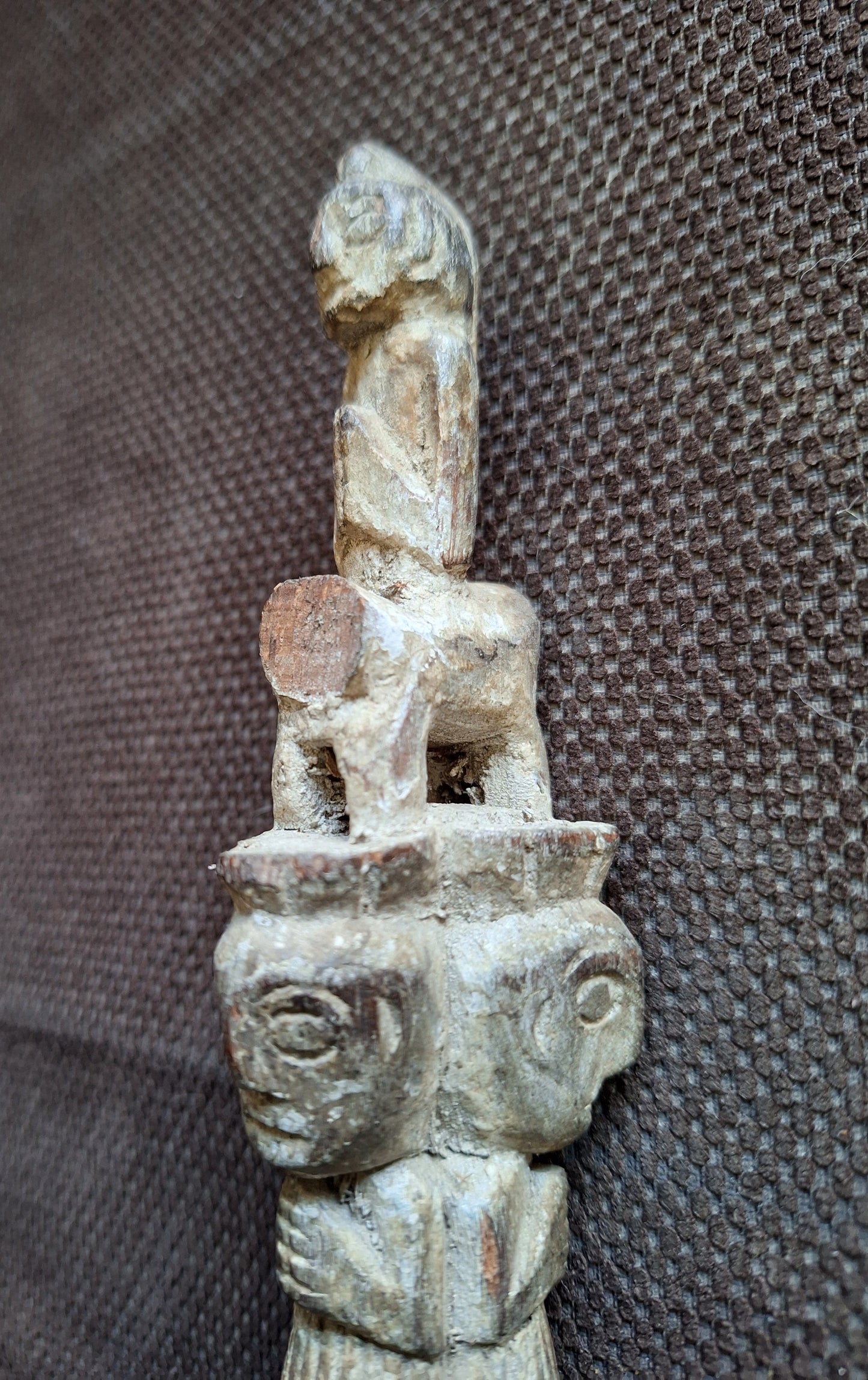 Antique wooden phurba #38