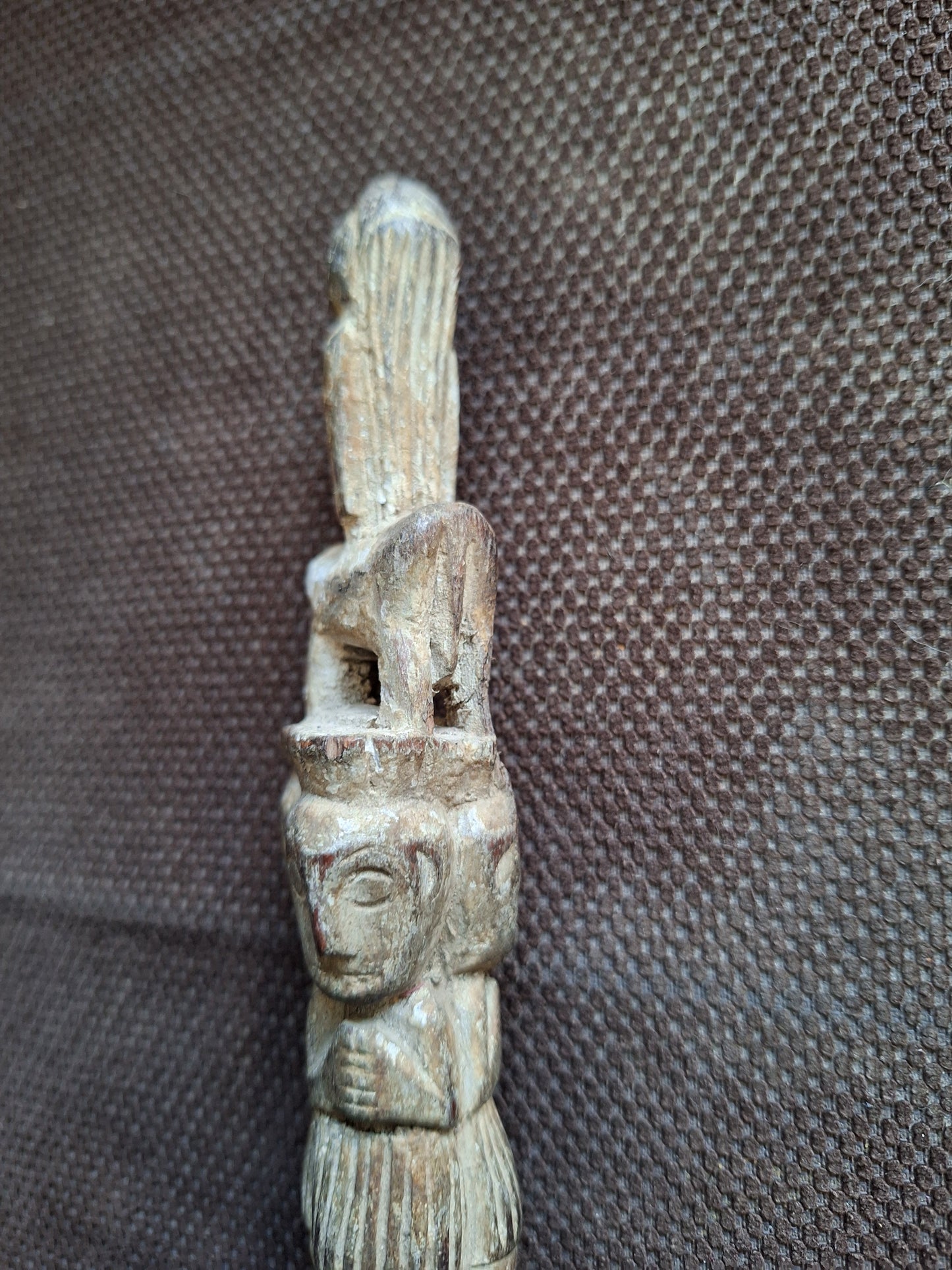 Antique wooden phurba #38