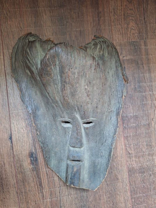 Nepalese palm tree bark mask #1