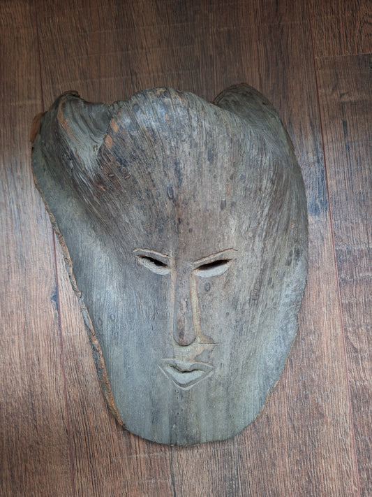 Nepalese palm tree bark mask #2