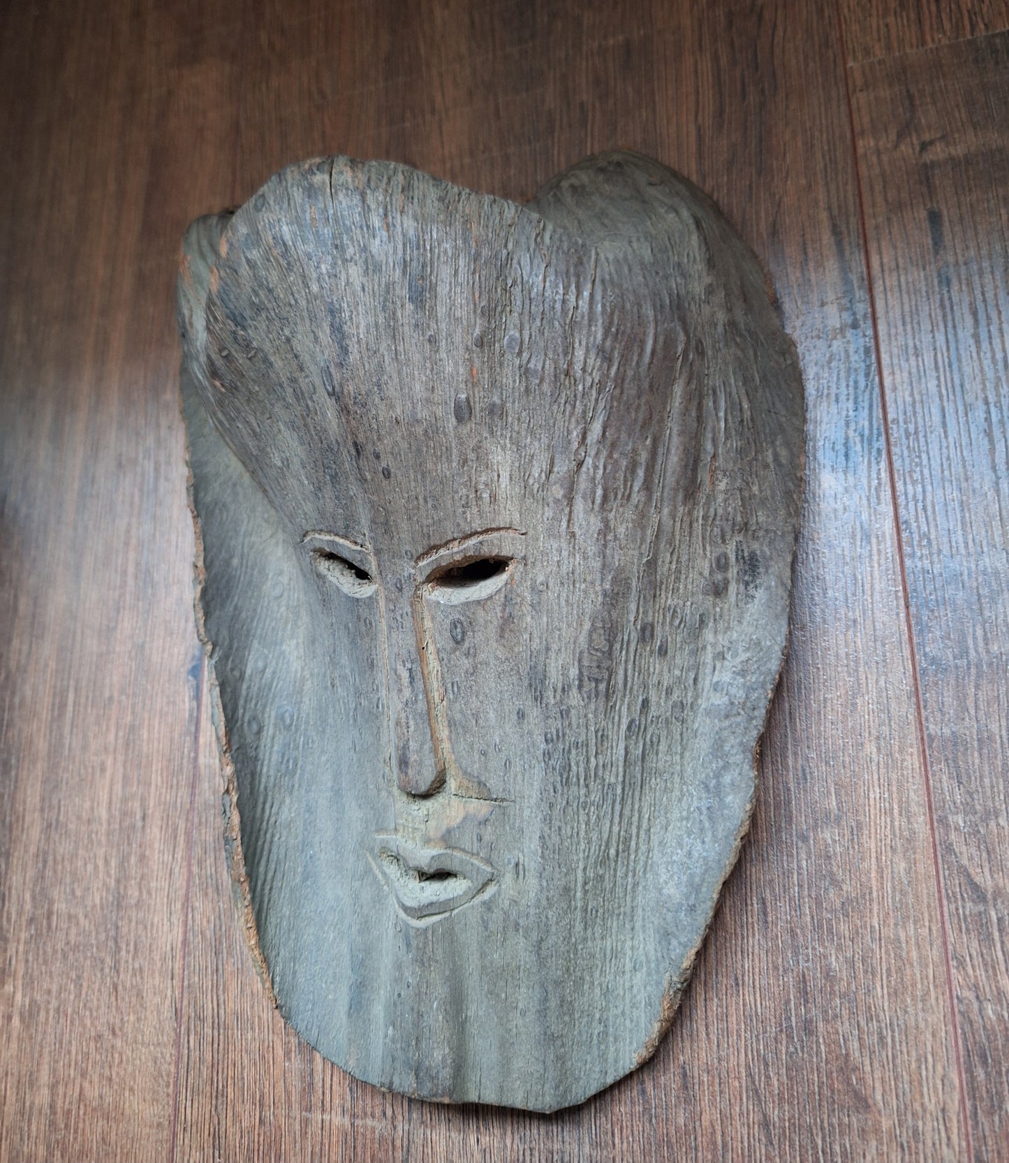Nepalese palm tree bark mask #2