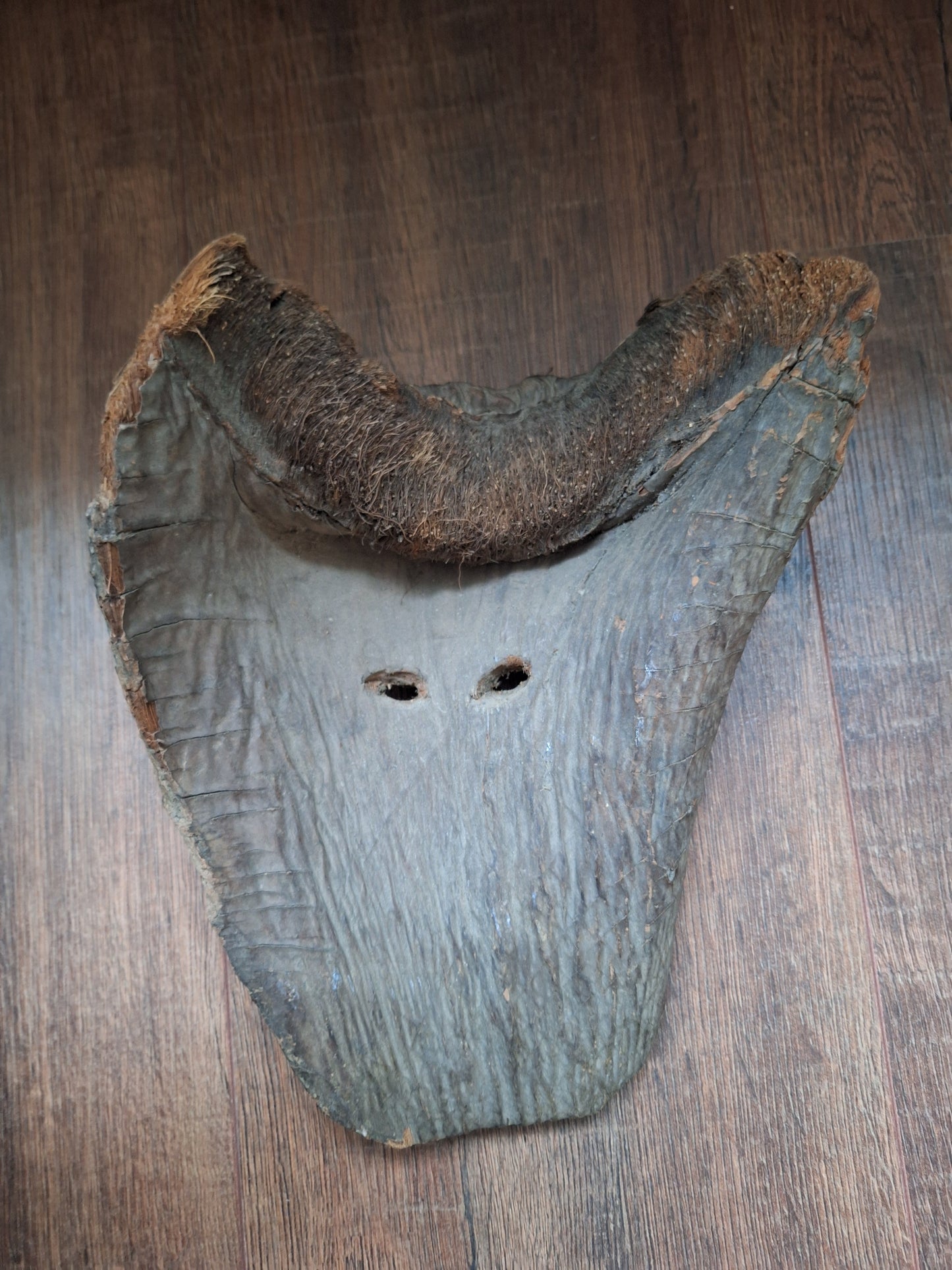 Nepalese palm tree bark mask #2