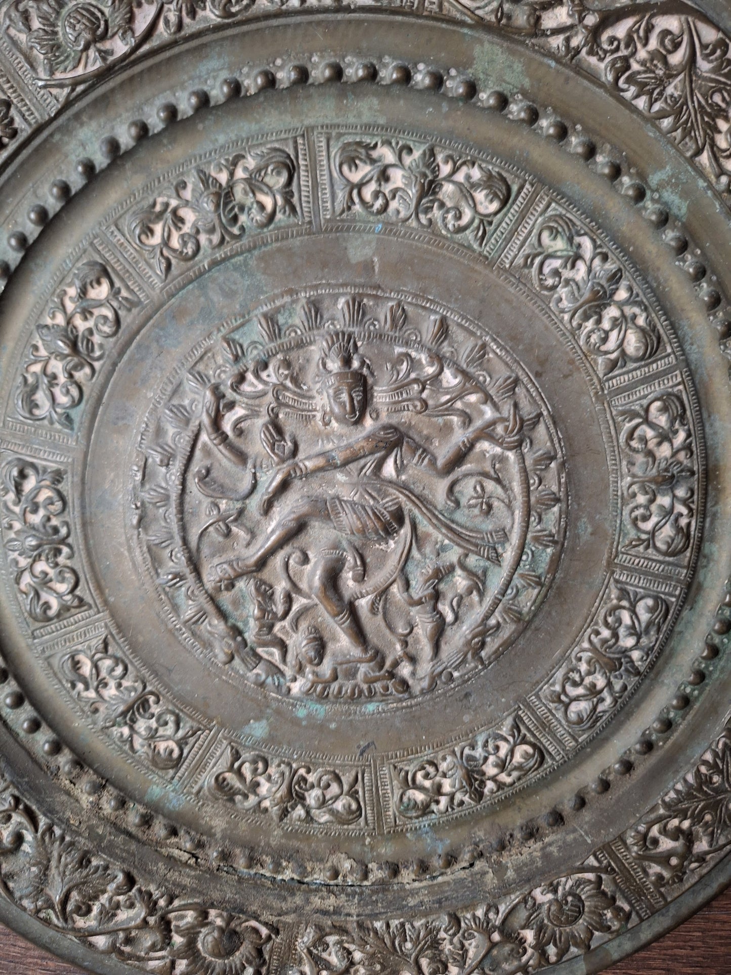 Old Shiva Nataraja wallhanger
