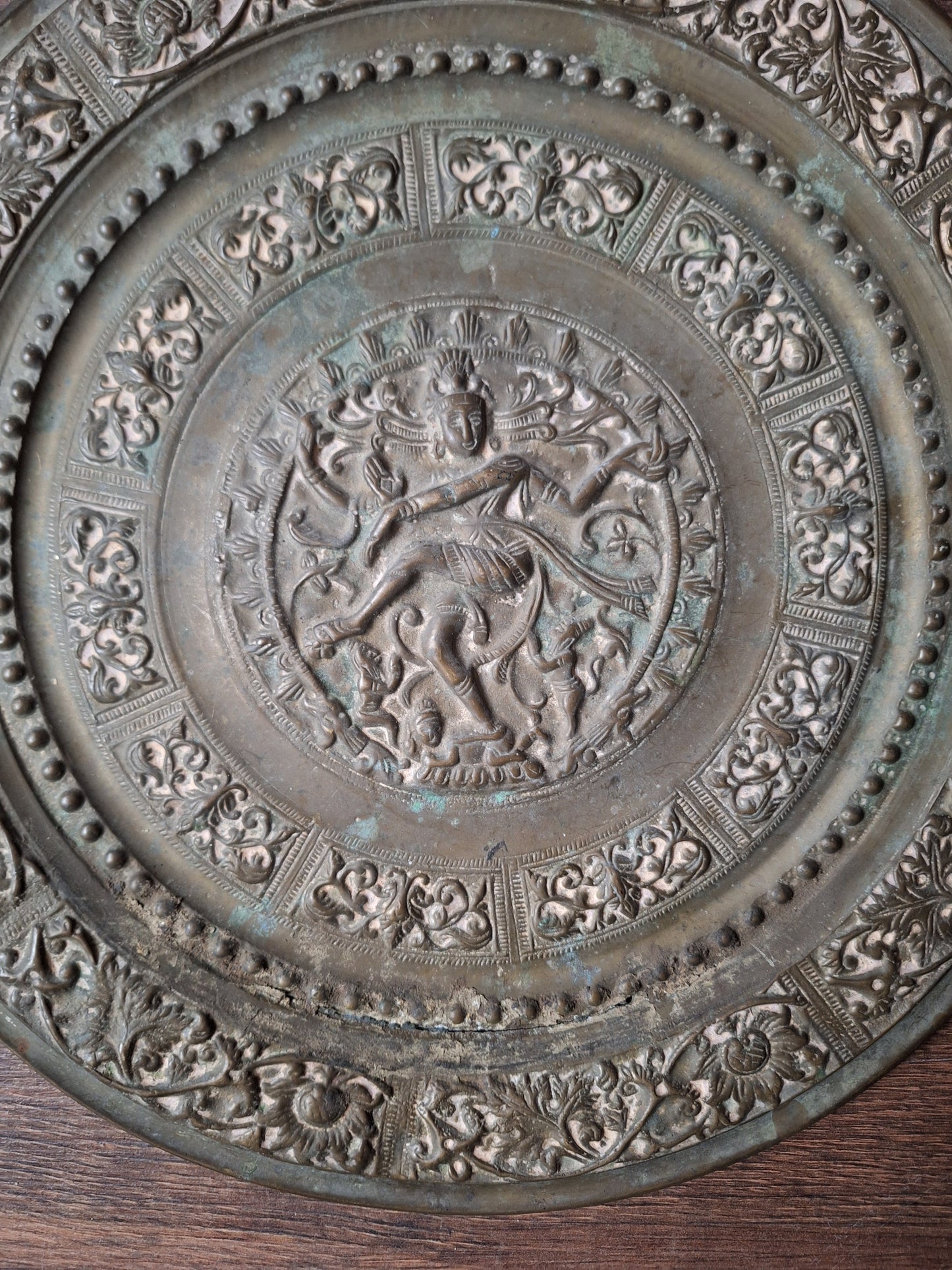 Old Shiva Nataraja wallhanger