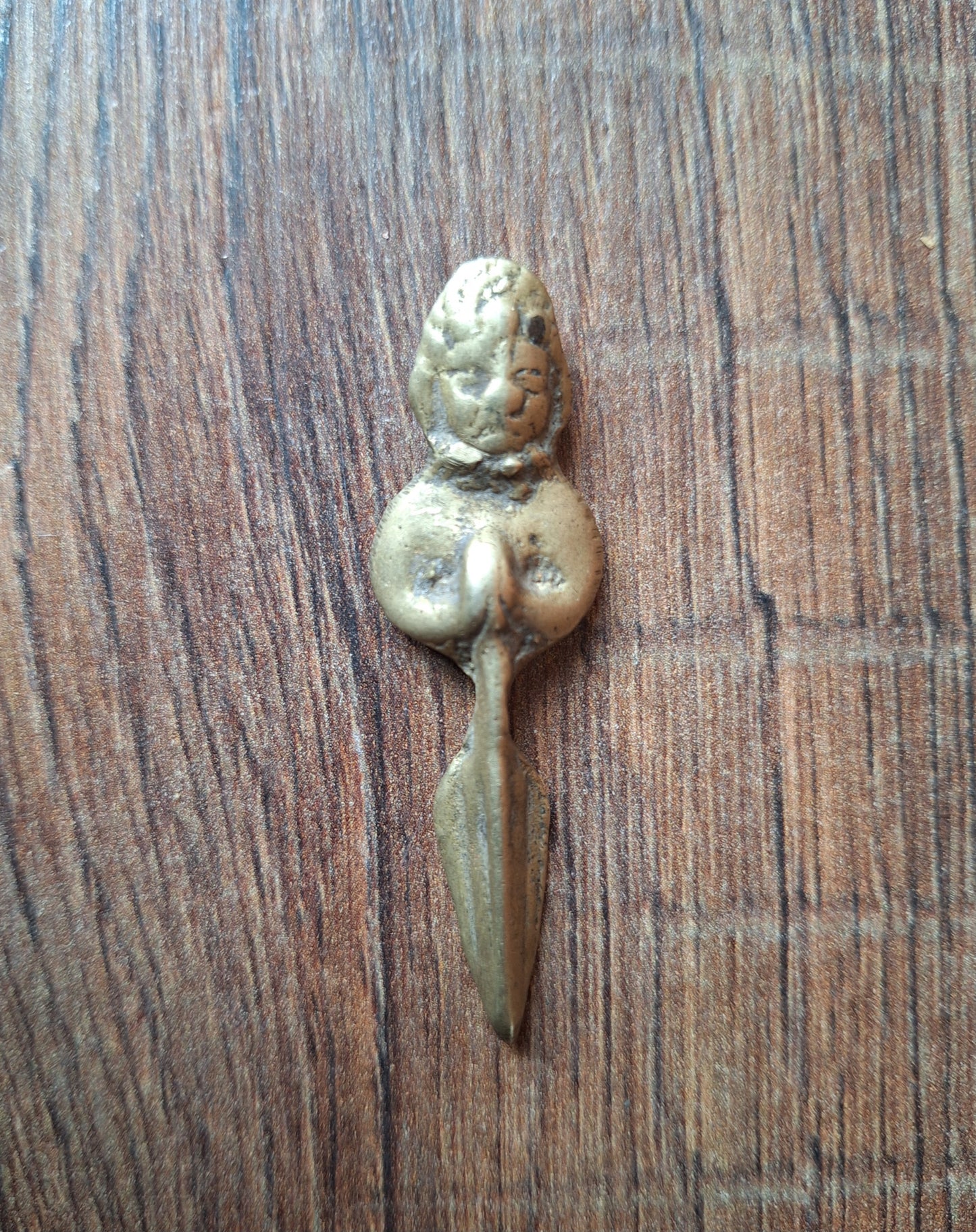 Vintage brass Vajrakilaya pendant
