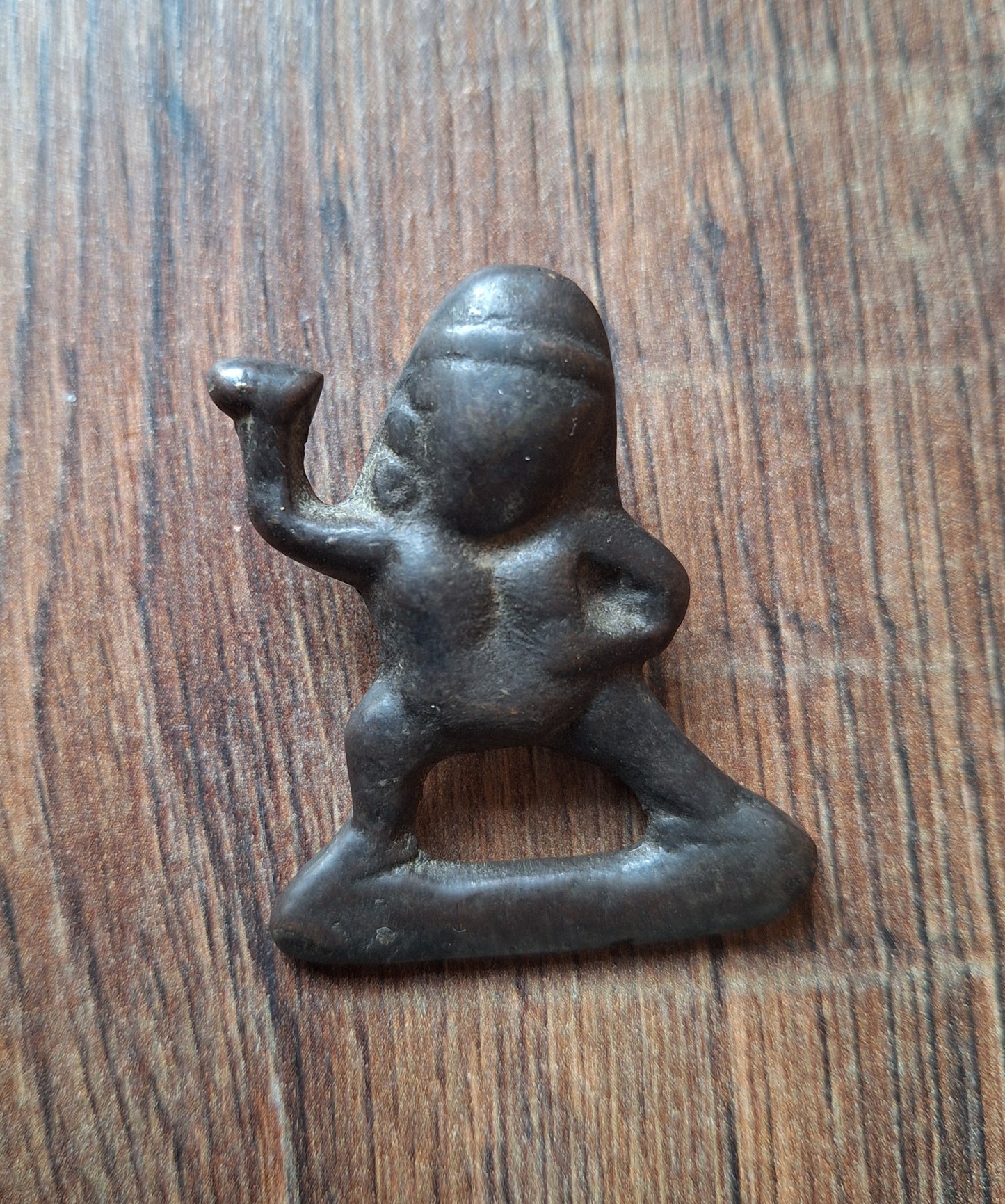 Antique bronze thogchag pendant Vajrapani