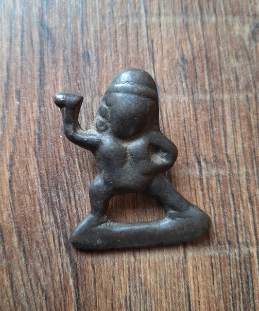 Antique bronze thogchag pendant Vajrapani