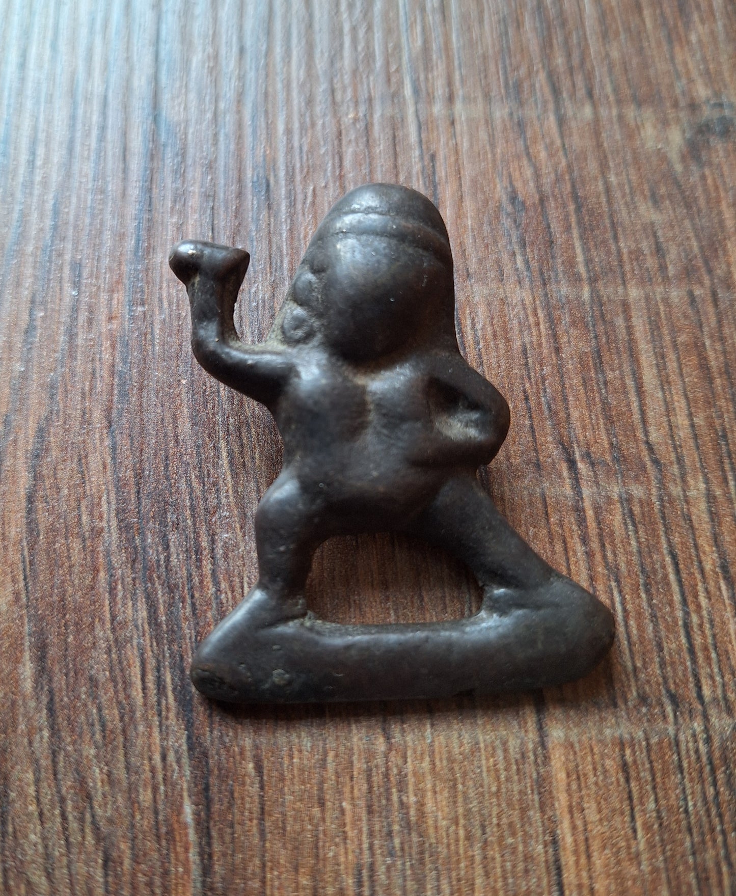 Antique bronze thogchag pendant Vajrapani
