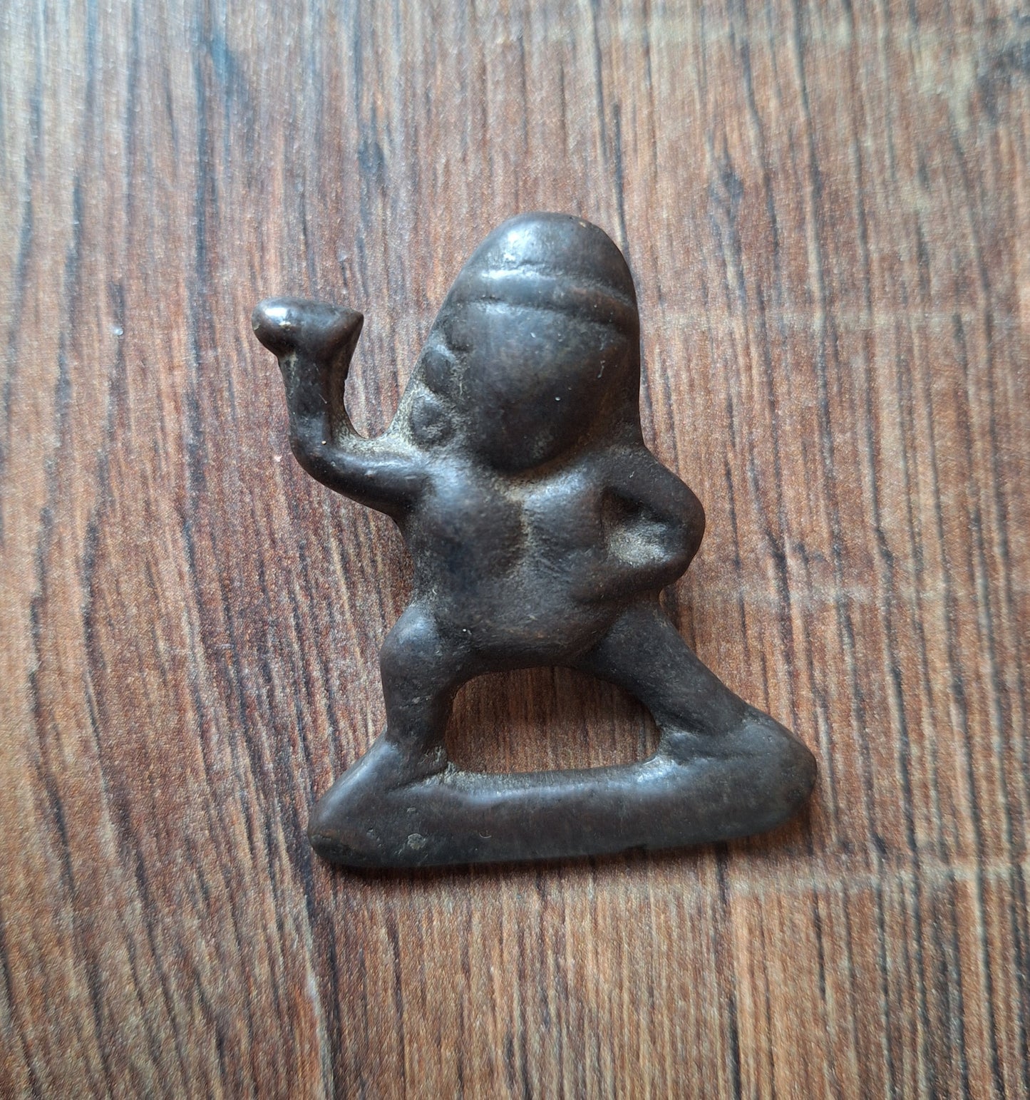 Antique bronze thogchag pendant Vajrapani