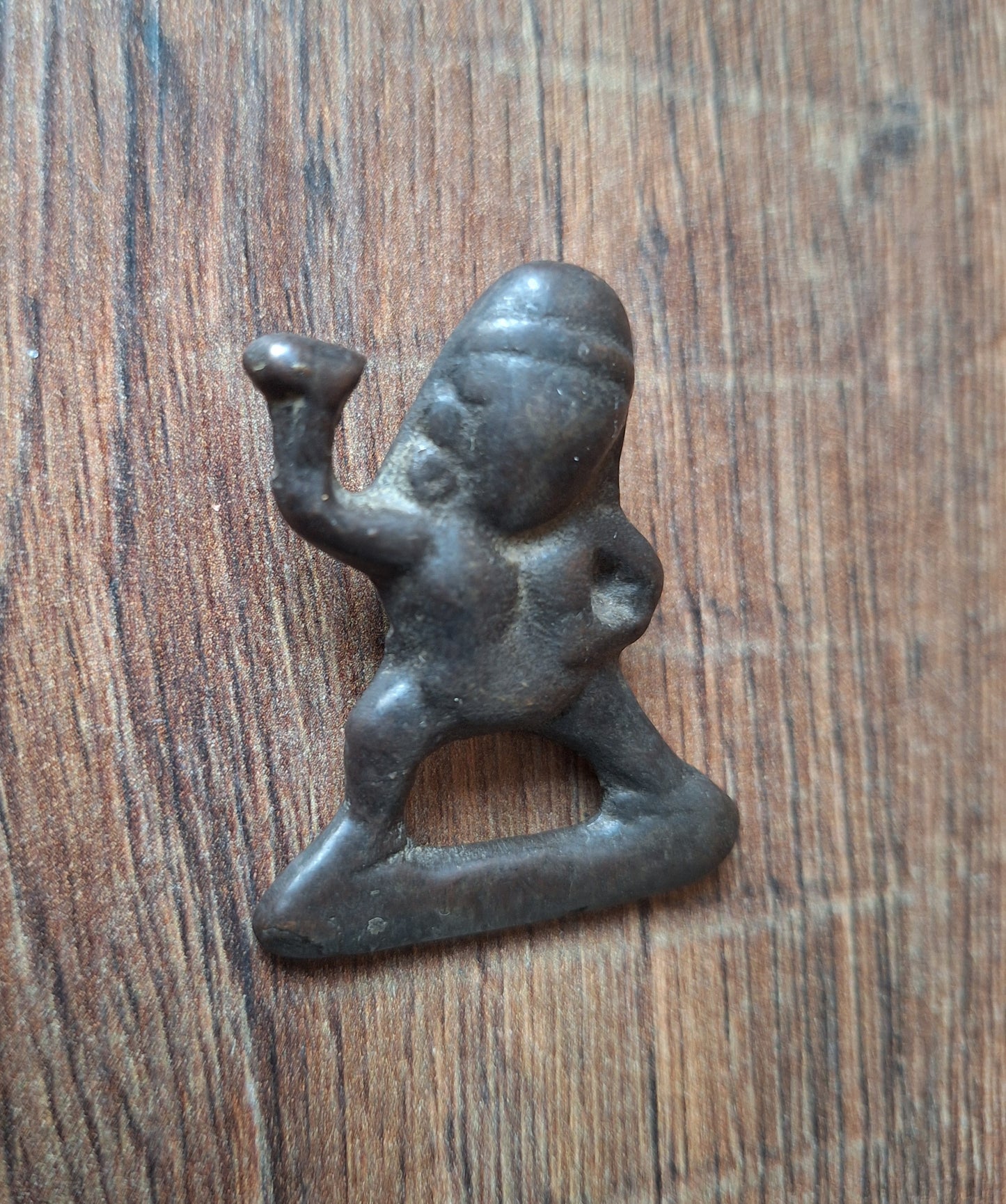Antique bronze thogchag pendant Vajrapani