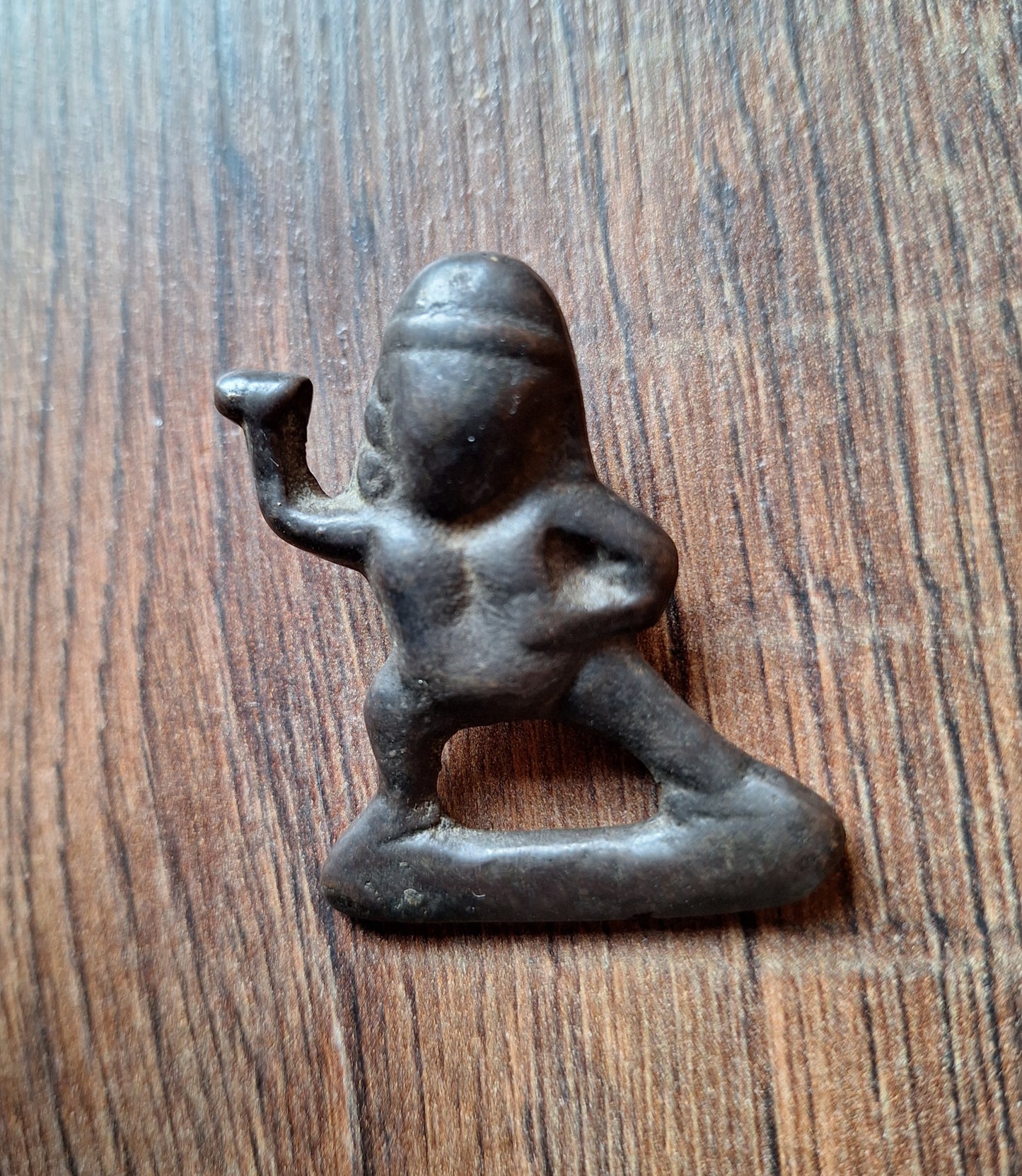 Antique bronze thogchag pendant Vajrapani