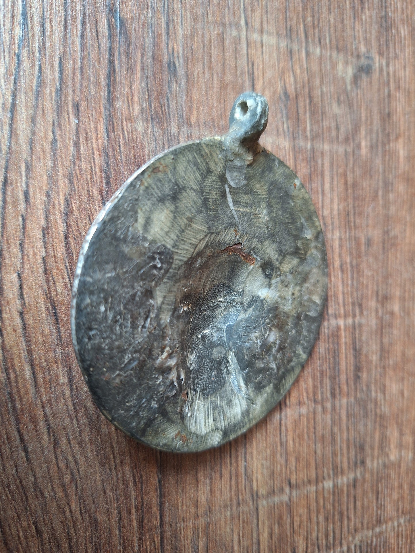 Old Nepalese iron melong Yamantaka 65 millimeters