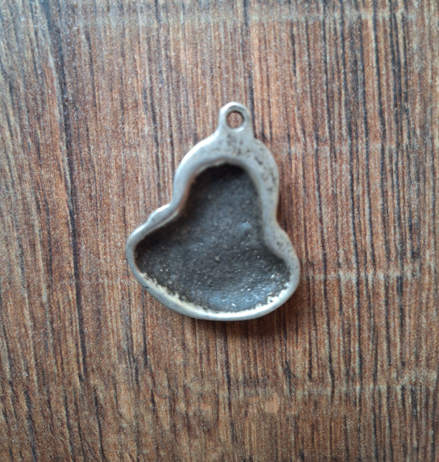 Old Tibetan white bronze Buddha pendant