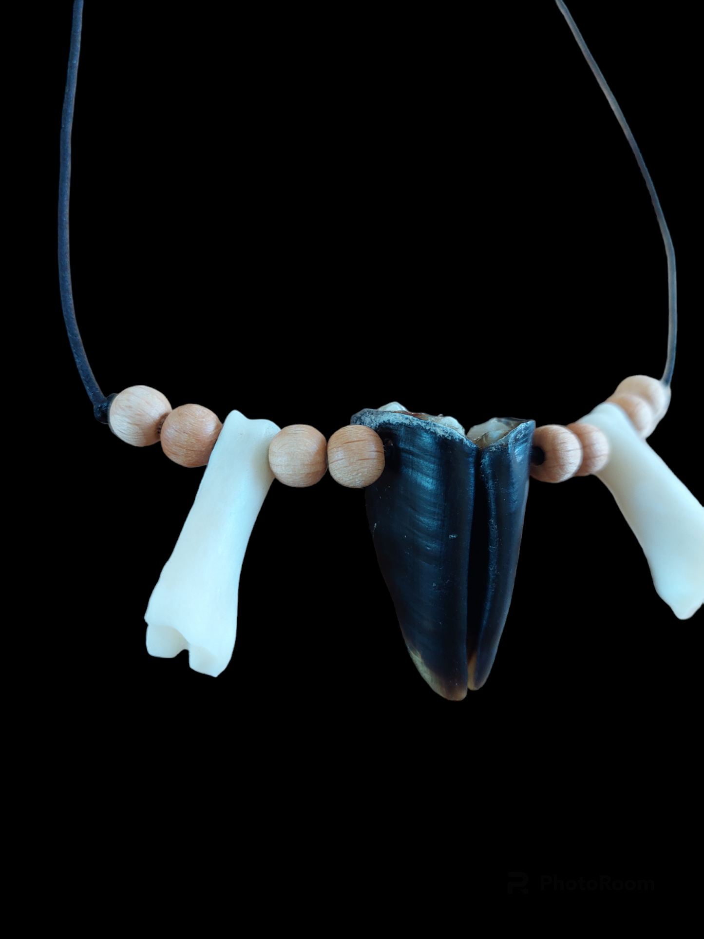Roe deer foot bones and hooves amulet necklace #2