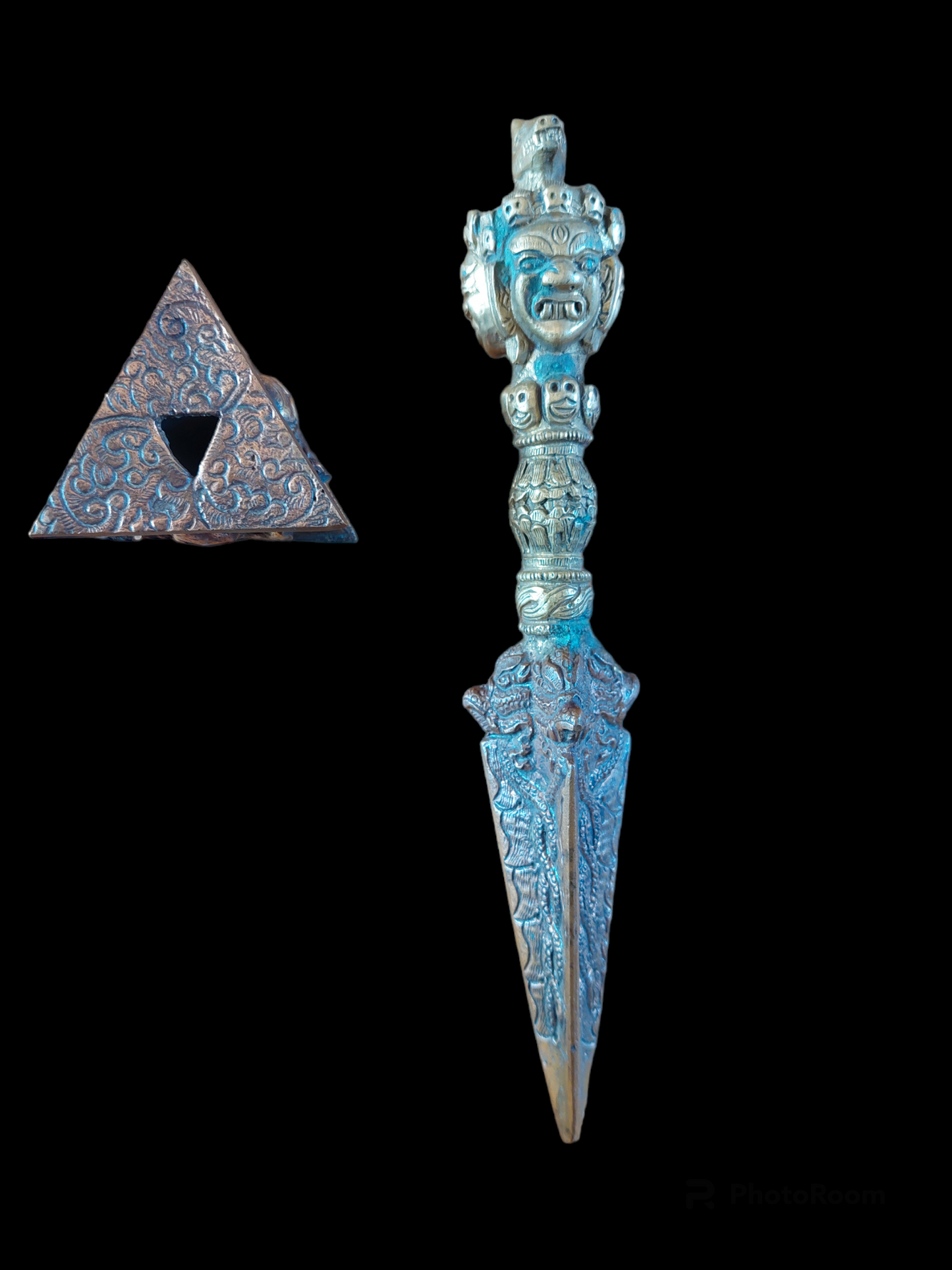 Brass phurba #4