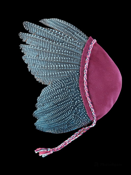 Guinea fowl wing fan