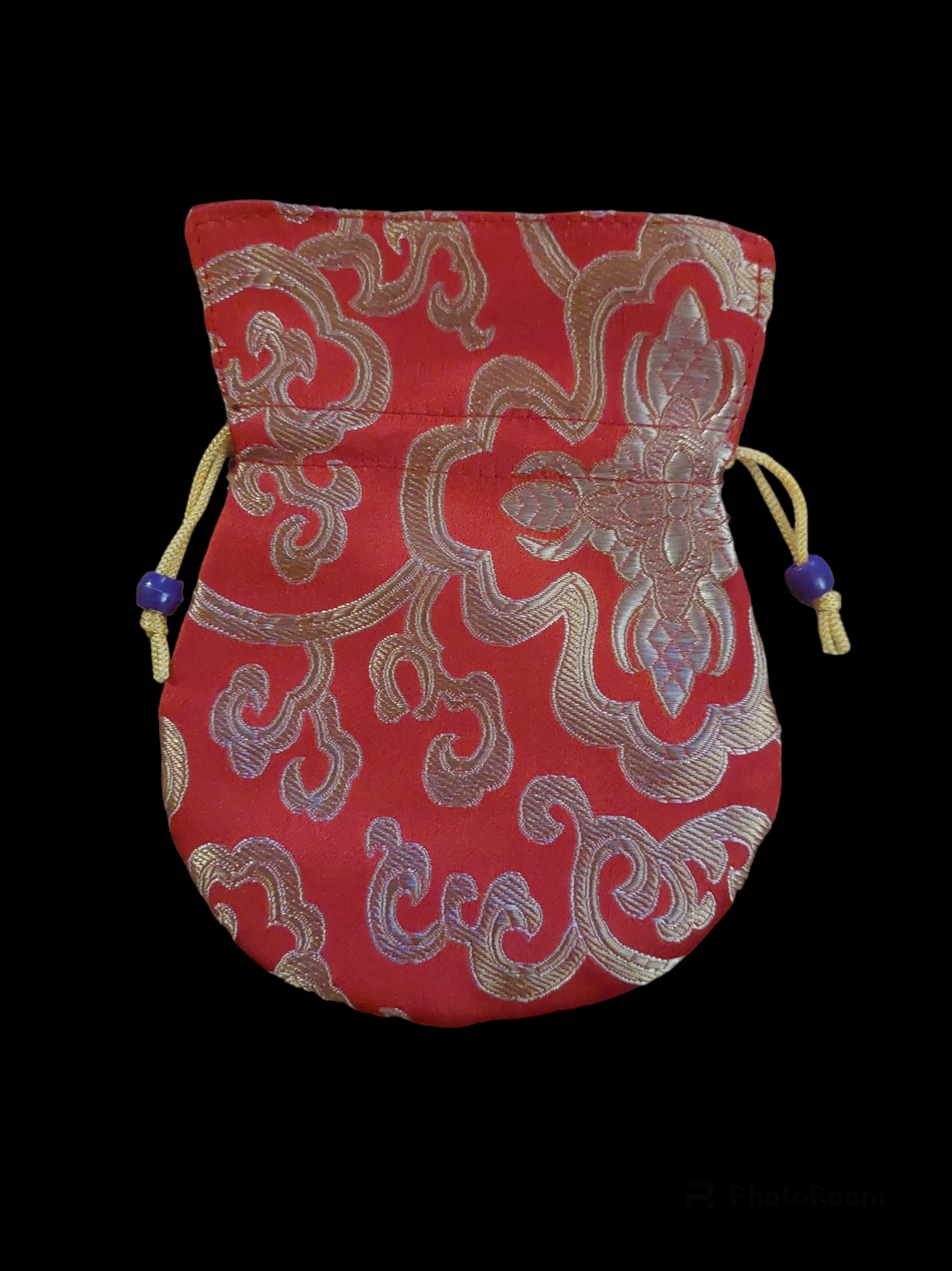 Tibetan silk pouch #1