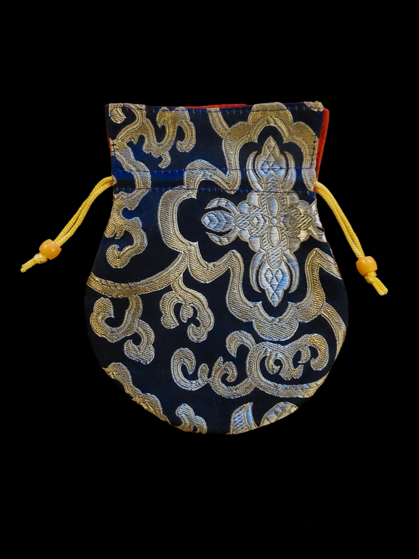 Tibetan silk pouch #1