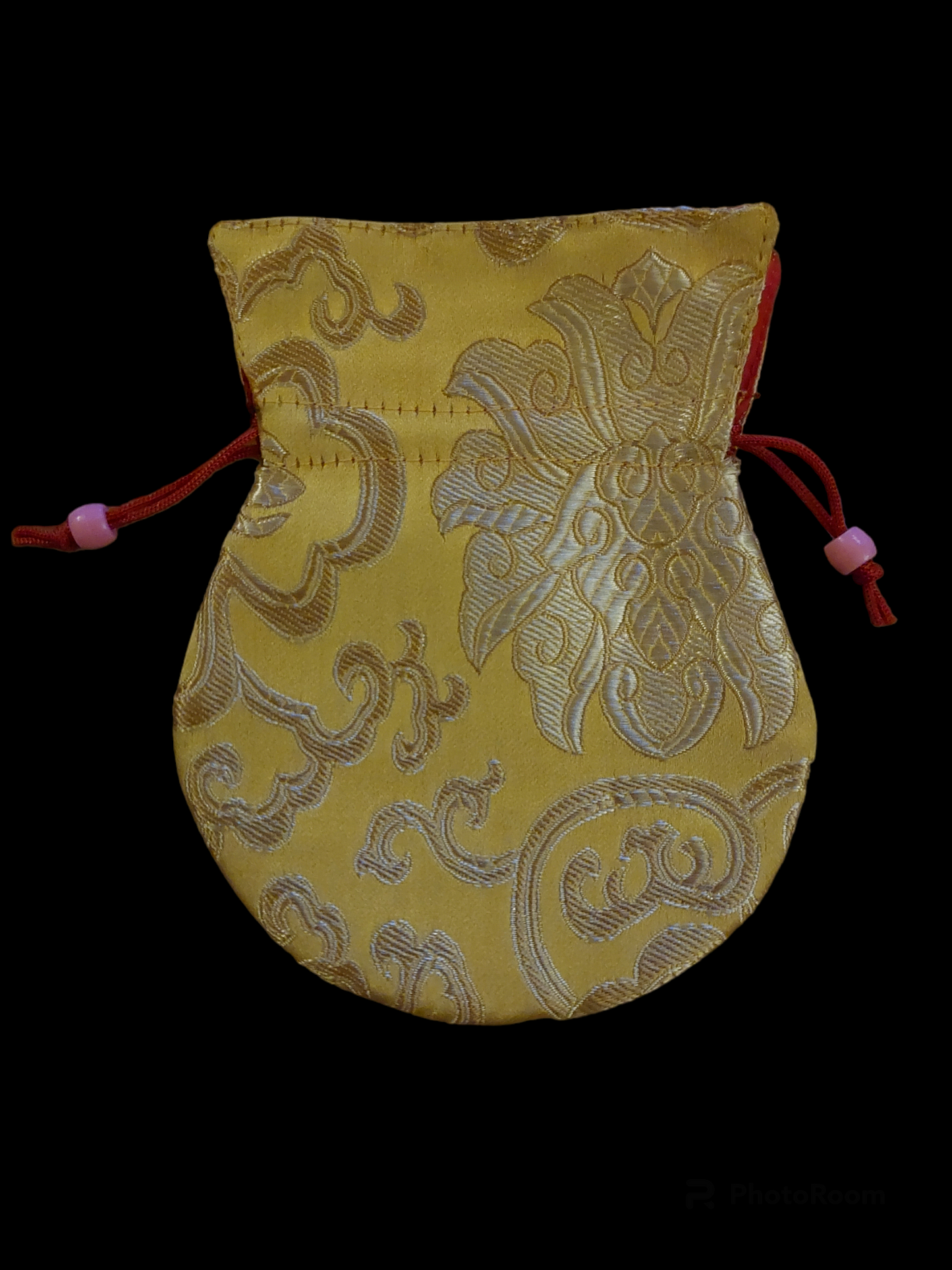 Tibetan silk pouch #1