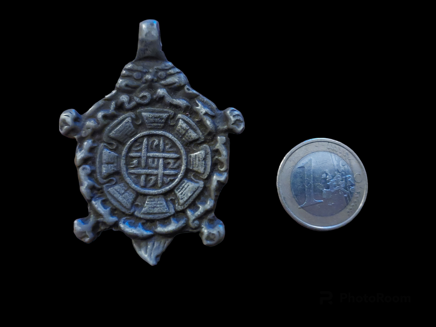 Mongolian shamanic mirror Rubal with Si Pa Ho 50 millimeters